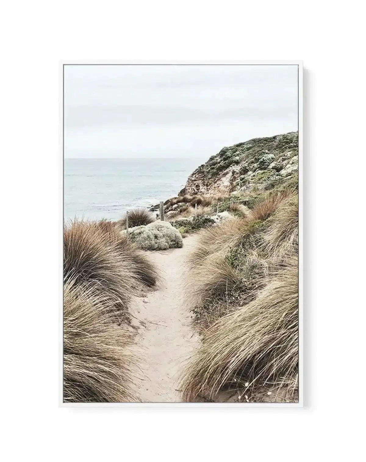 Mornington View, Victoria | Framed Canvas-CANVAS-You can shop wall art online with Olive et Oriel for everything from abstract art to fun kids wall art. Our beautiful modern art prints and canvas art are available from large canvas prints to wall art paintings and our proudly Australian artwork collection offers only the highest quality framed large wall art and canvas art Australia - You can buy fashion photography prints or Hampton print posters and paintings on canvas from Olive et Oriel and 