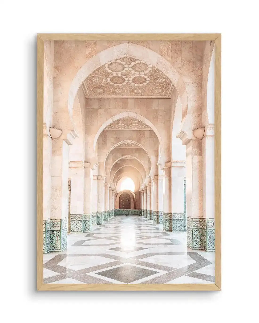 Moroccan Arches | Hassan Art Print-Shop Australian Art Prints Online with Olive et Oriel - Our collection of Moroccan art prints offer unique wall art including moroccan arches and pink morocco doors of marrakech - this collection will add soft feminine colour to your walls and some may say bohemian style. These traditional morocco landscape photography includes desert scenes of palm trees and camel art prints - there is art on canvas and extra large wall art with fast, free shipping across Aust