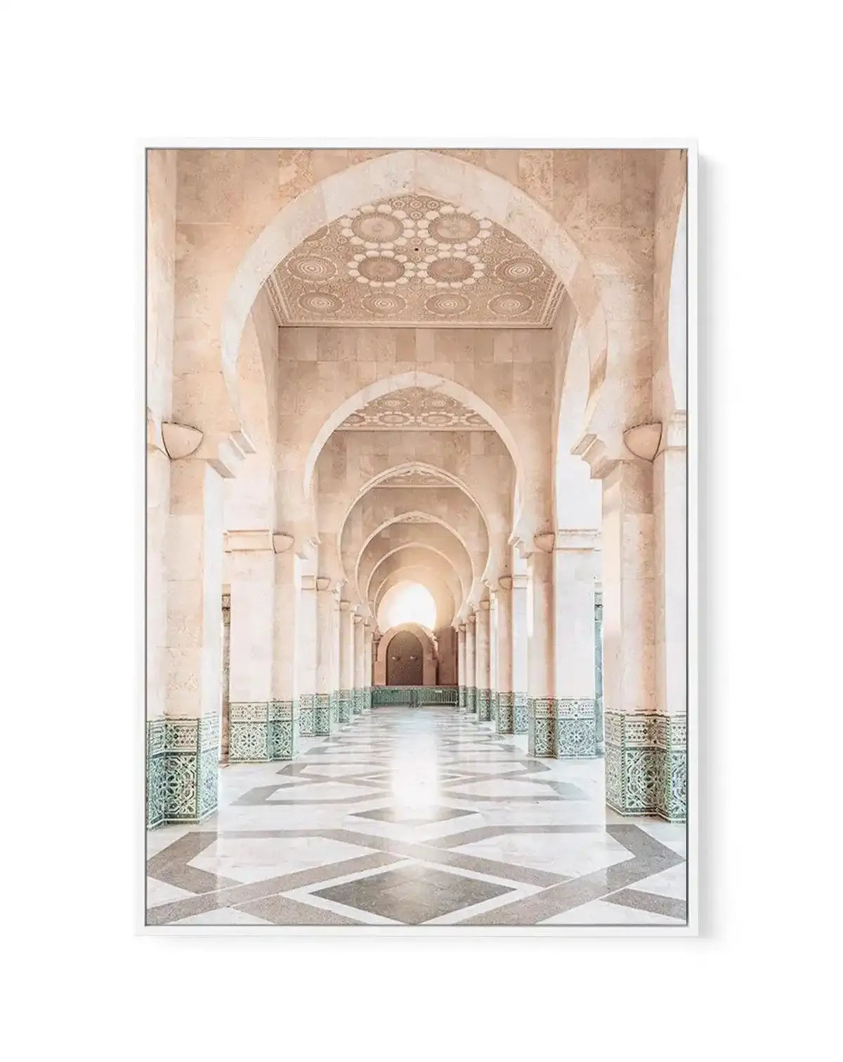 Moroccan Arches | Hassan | Framed Canvas-Shop Australian Art Prints Online with Olive et Oriel - Our collection of Moroccan art prints offer unique wall art including moroccan arches and pink morocco doors of marrakech - this collection will add soft feminine colour to your walls and some may say bohemian style. These traditional morocco landscape photography includes desert scenes of palm trees and camel art prints - there is art on canvas and extra large wall art with fast, free shipping acros