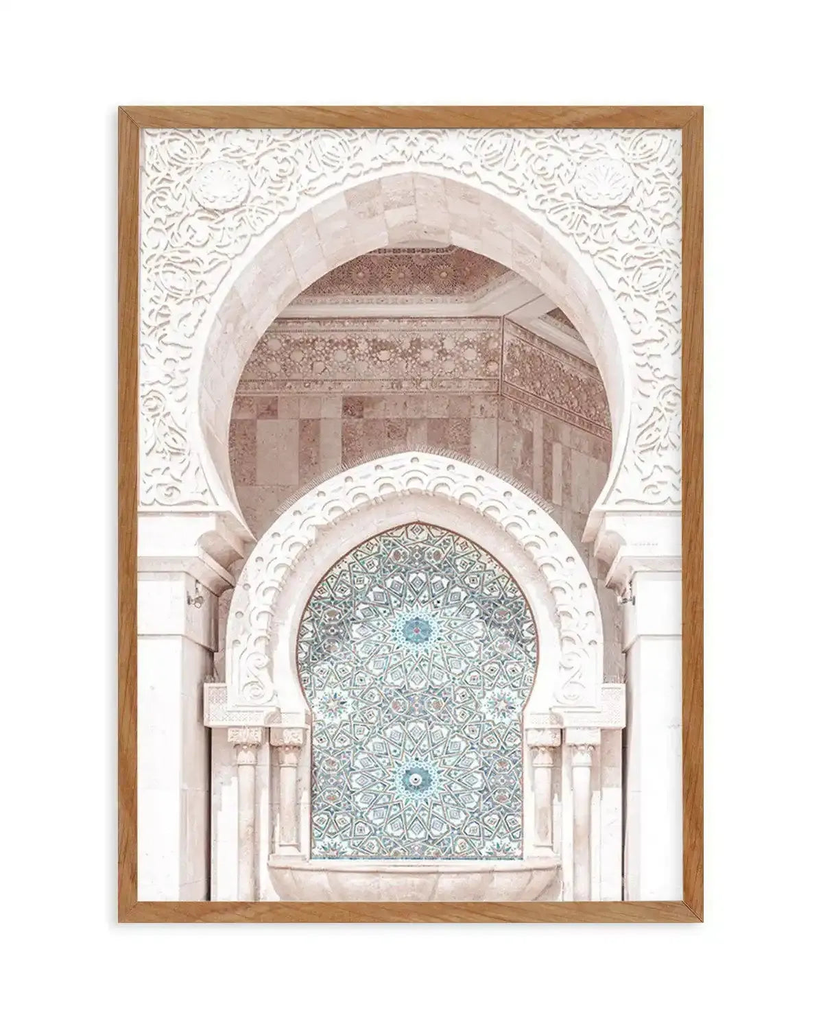 Moroccan Arches II | Hassan Art Print-Shop Australian Art Prints Online with Olive et Oriel - Our collection of Moroccan art prints offer unique wall art including moroccan arches and pink morocco doors of marrakech - this collection will add soft feminine colour to your walls and some may say bohemian style. These traditional morocco landscape photography includes desert scenes of palm trees and camel art prints - there is art on canvas and extra large wall art with fast, free shipping across A