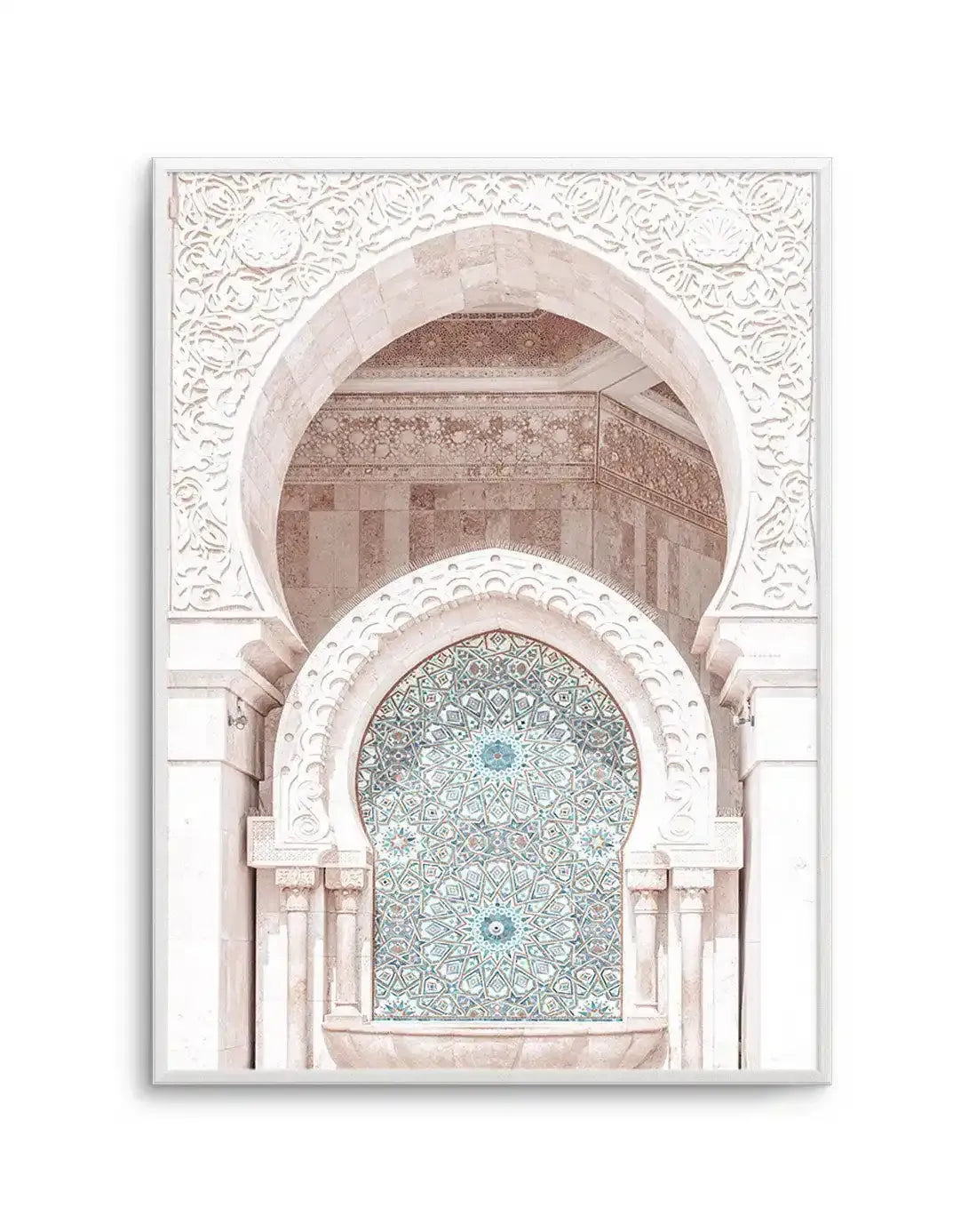 Moroccan Arches II | Hassan Art Print-Shop Australian Art Prints Online with Olive et Oriel - Our collection of Moroccan art prints offer unique wall art including moroccan arches and pink morocco doors of marrakech - this collection will add soft feminine colour to your walls and some may say bohemian style. These traditional morocco landscape photography includes desert scenes of palm trees and camel art prints - there is art on canvas and extra large wall art with fast, free shipping across A