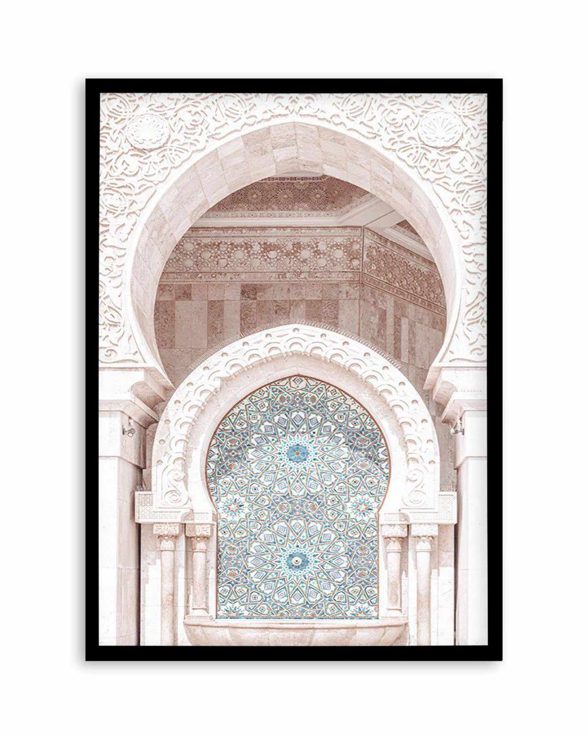 Moroccan Arches II | Hassan Art Print