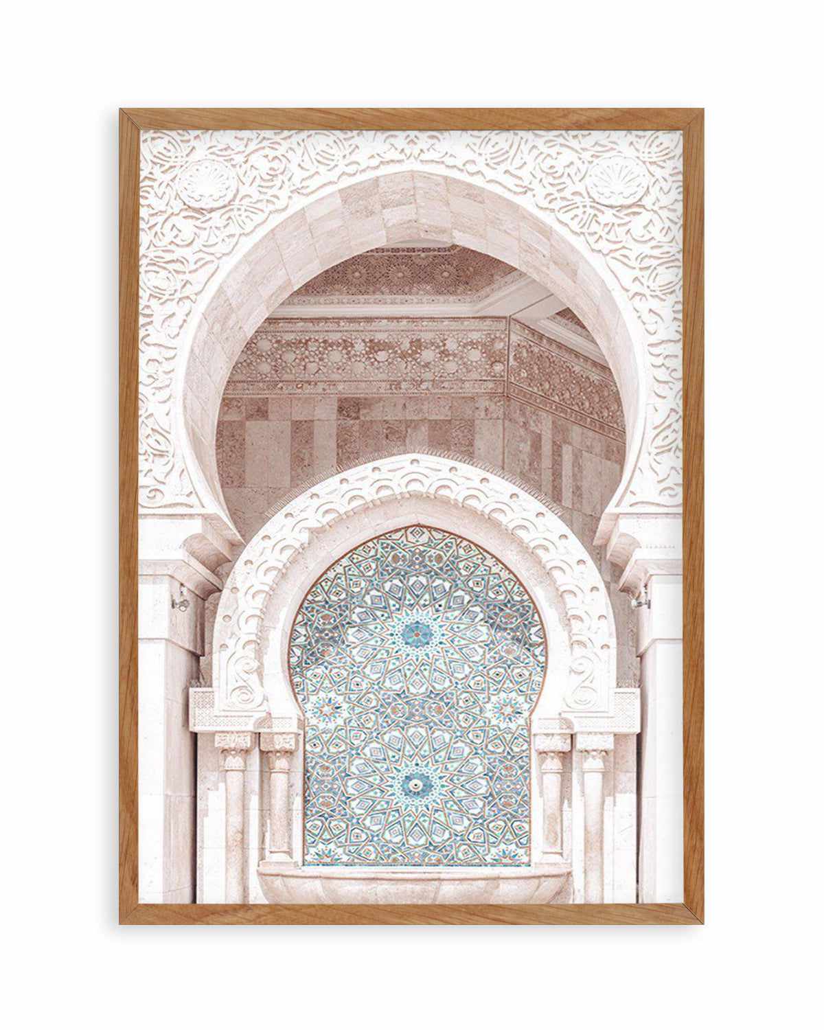 Moroccan Arches II | Hassan Art Print