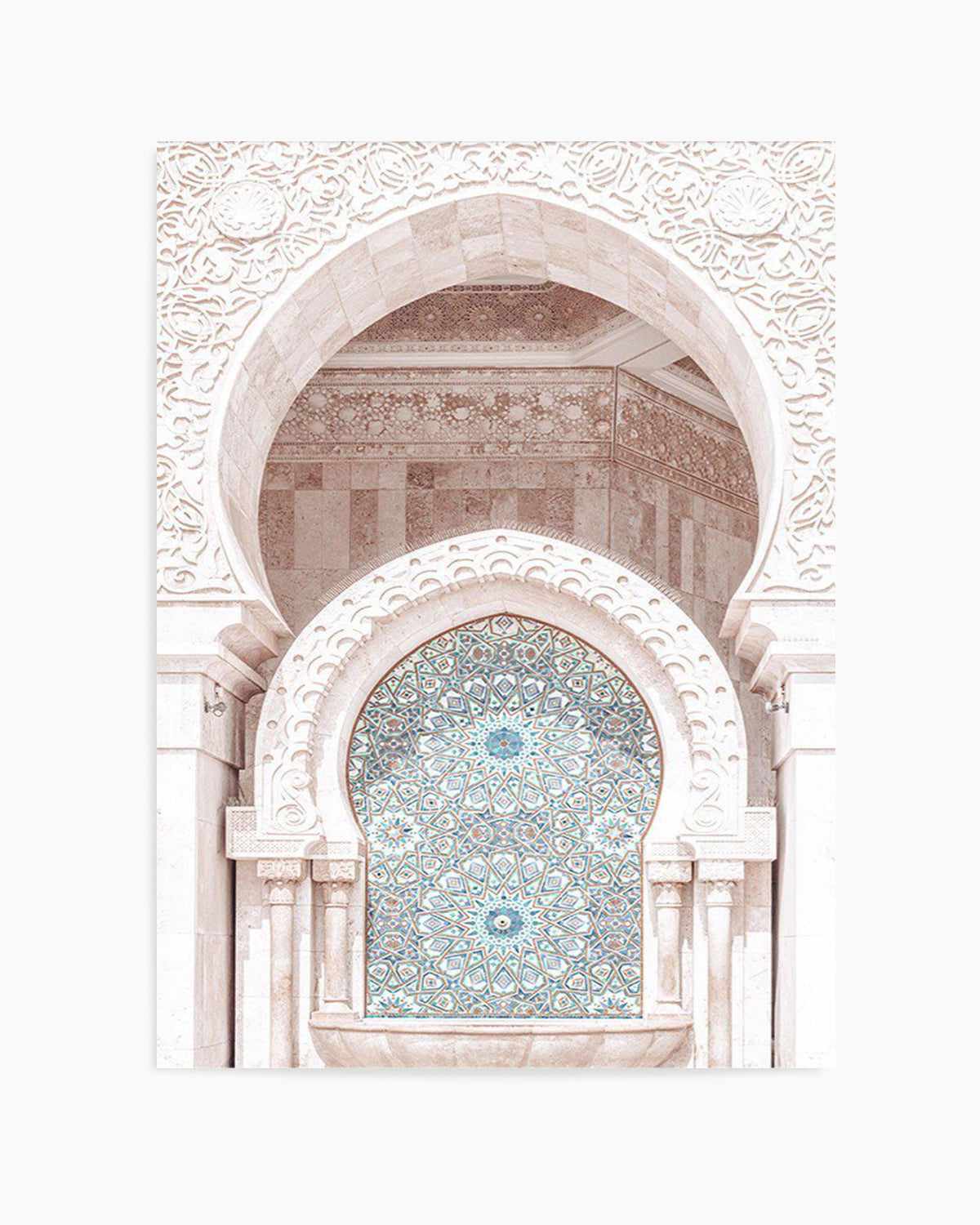 Moroccan Arches II | Hassan Art Print