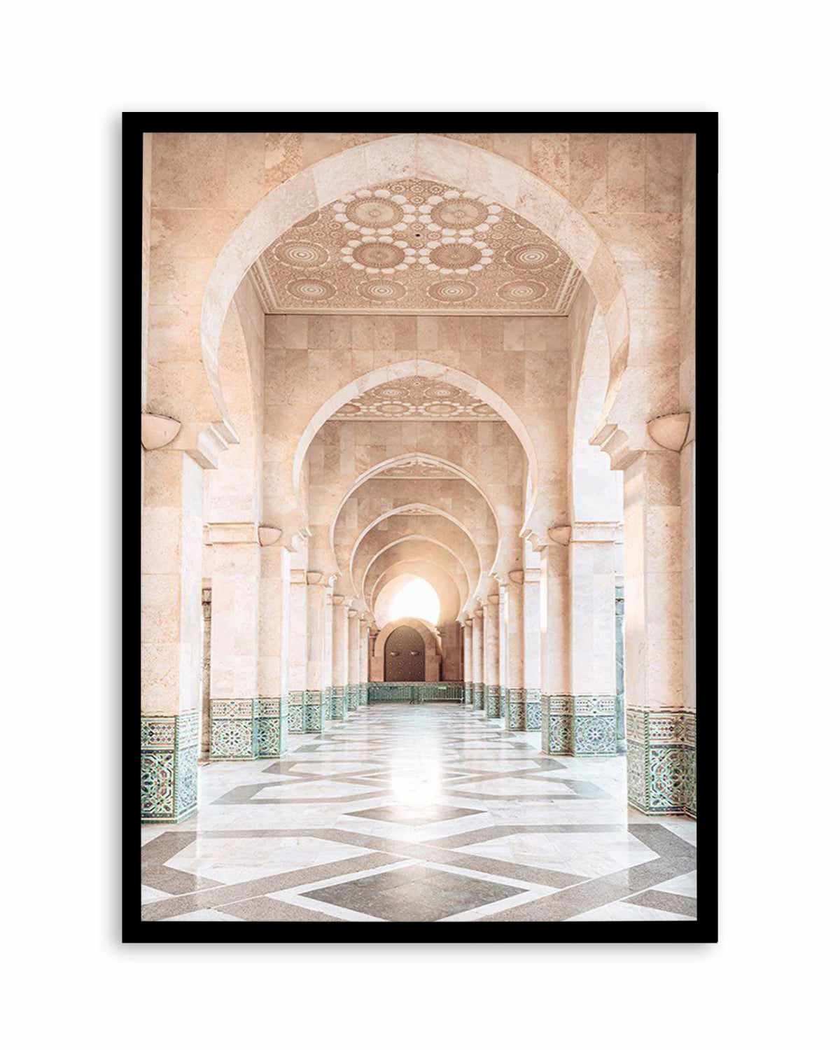 Moroccan Arches | Hassan Art Print