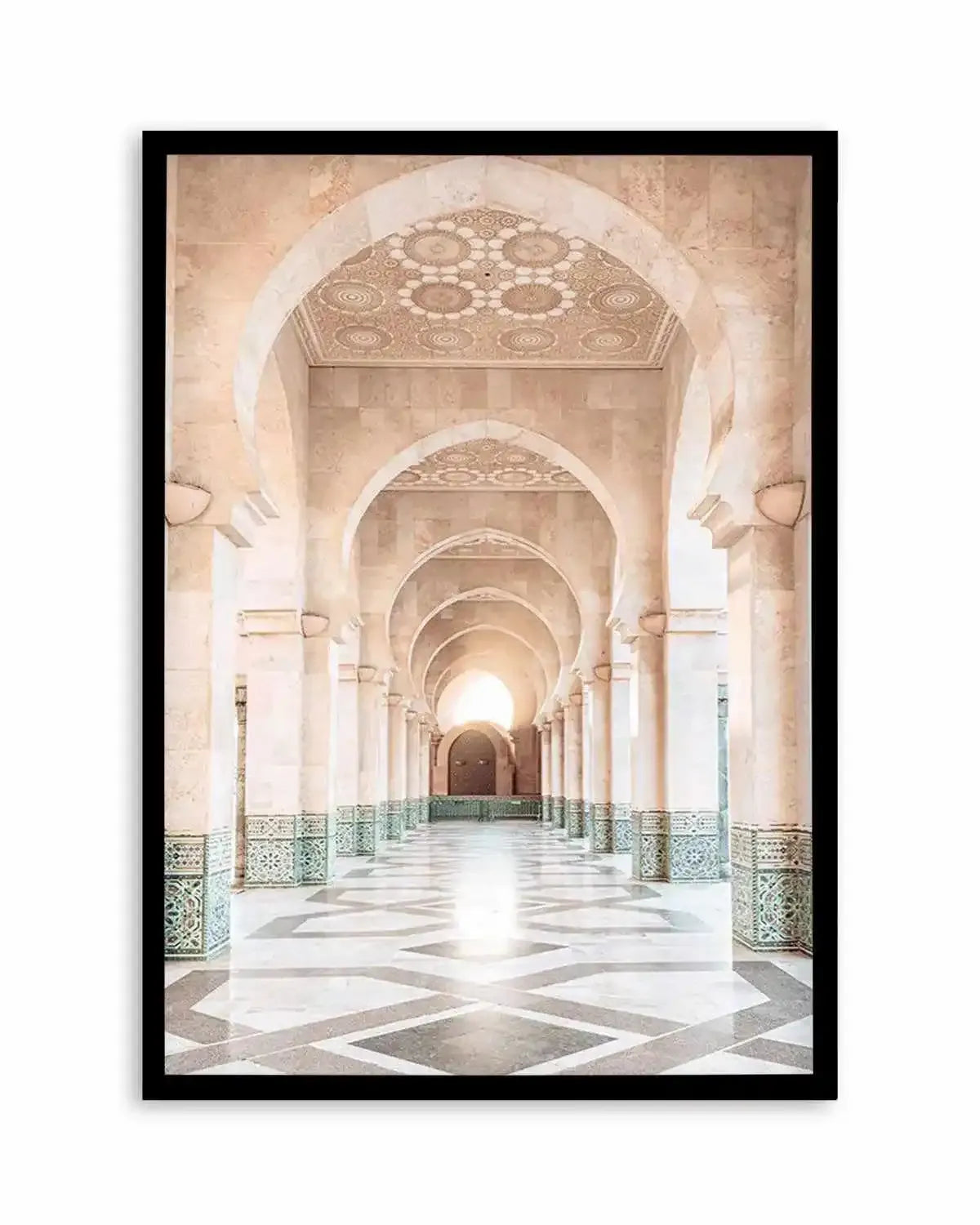 Moroccan Arches | Hassan Art Print from Olive et Oriel where you can shop wallpaper and artworks online