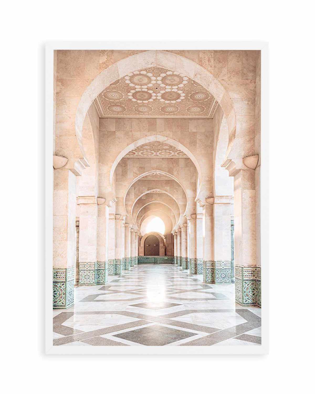 Moroccan Arches | Hassan Art Print