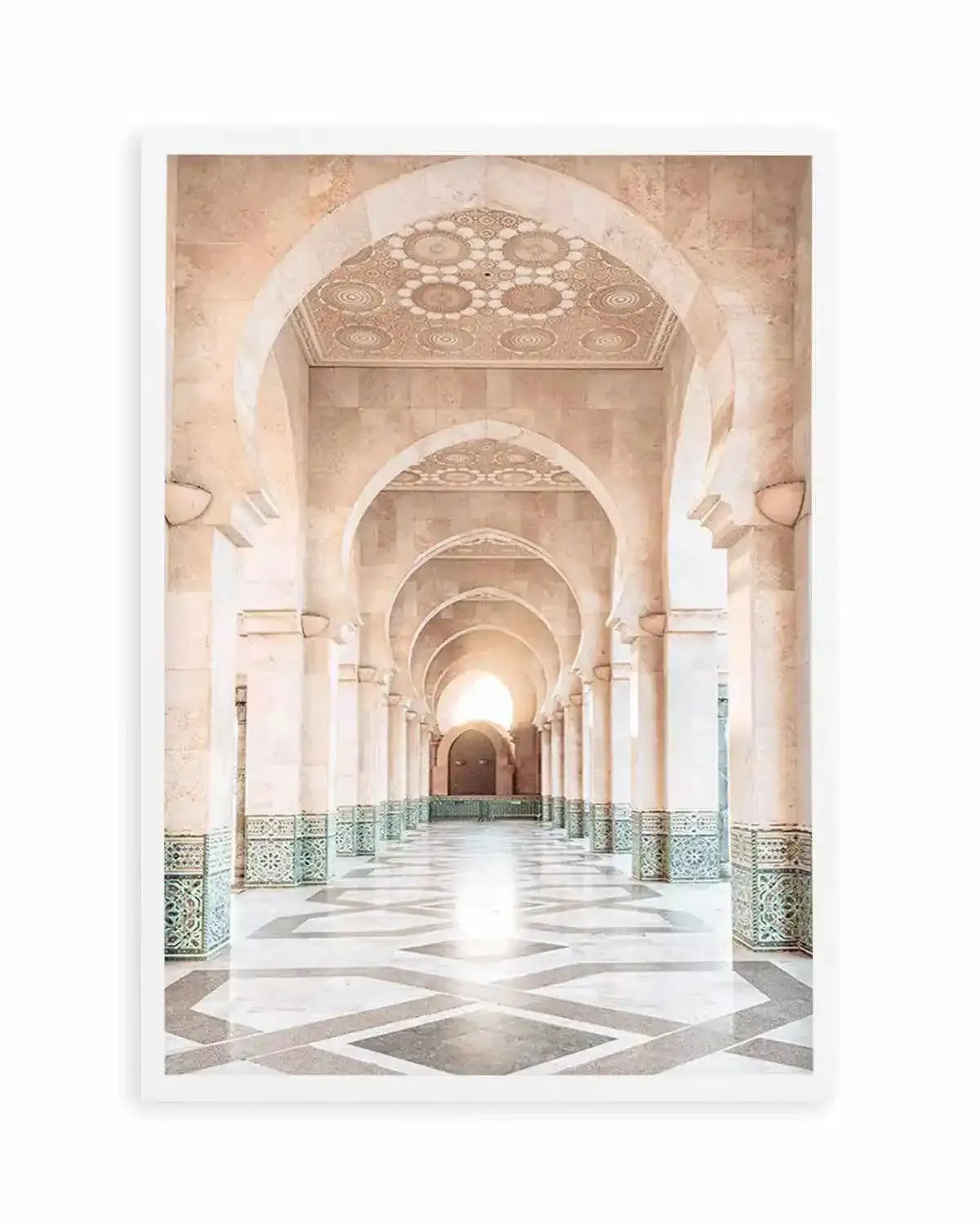 Moroccan Arches | Hassan Art Print from Olive et Oriel where you can shop wallpaper and artworks online