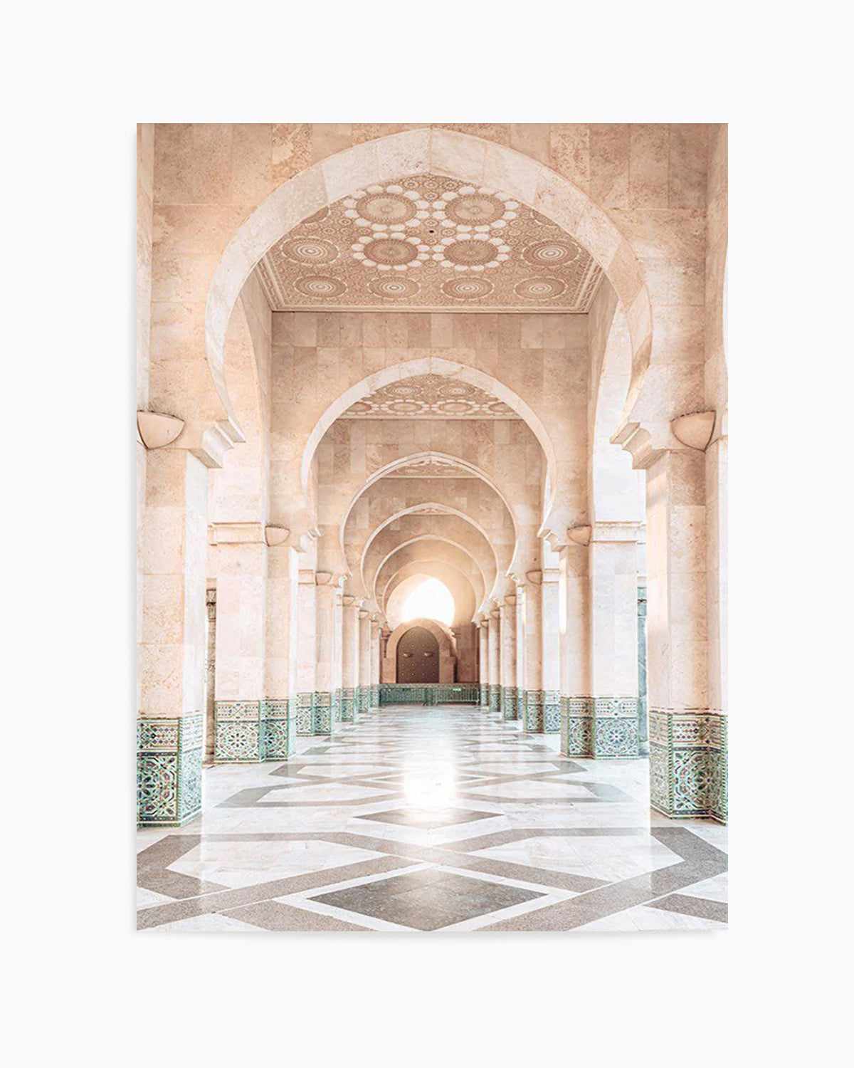 Moroccan Arches | Hassan Art Print