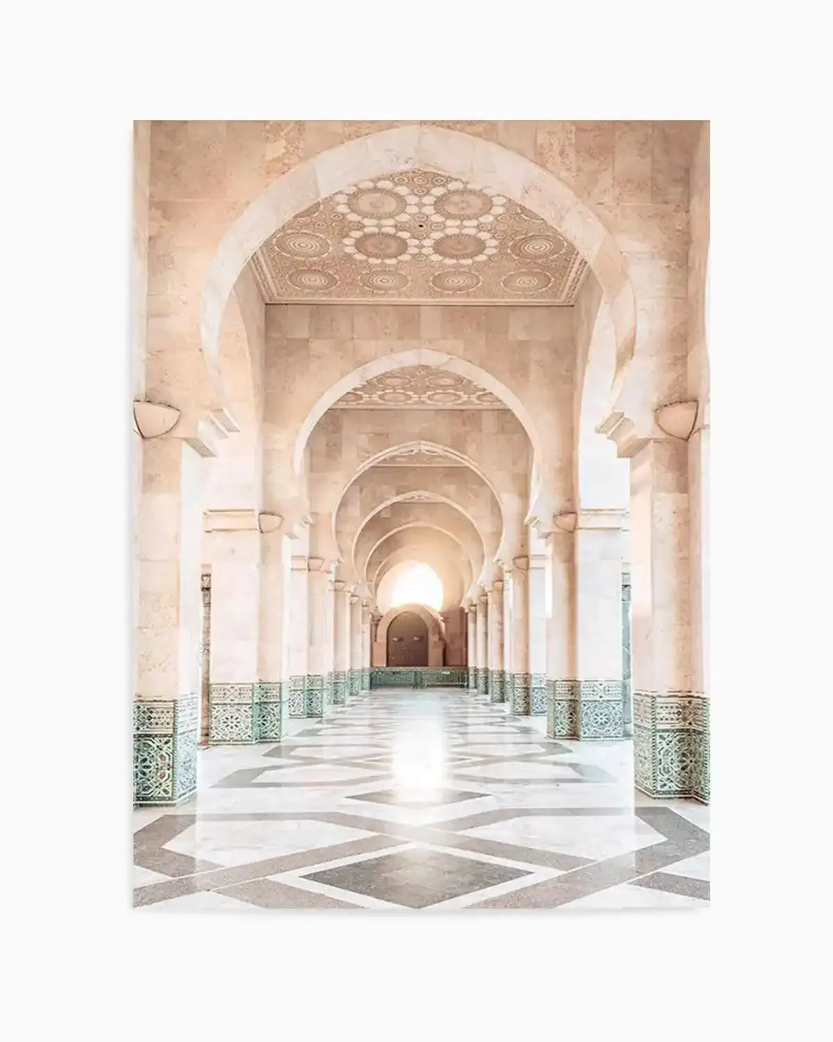 Moroccan Arches | Hassan Art Print from Olive et Oriel where you can shop wallpaper and artworks online