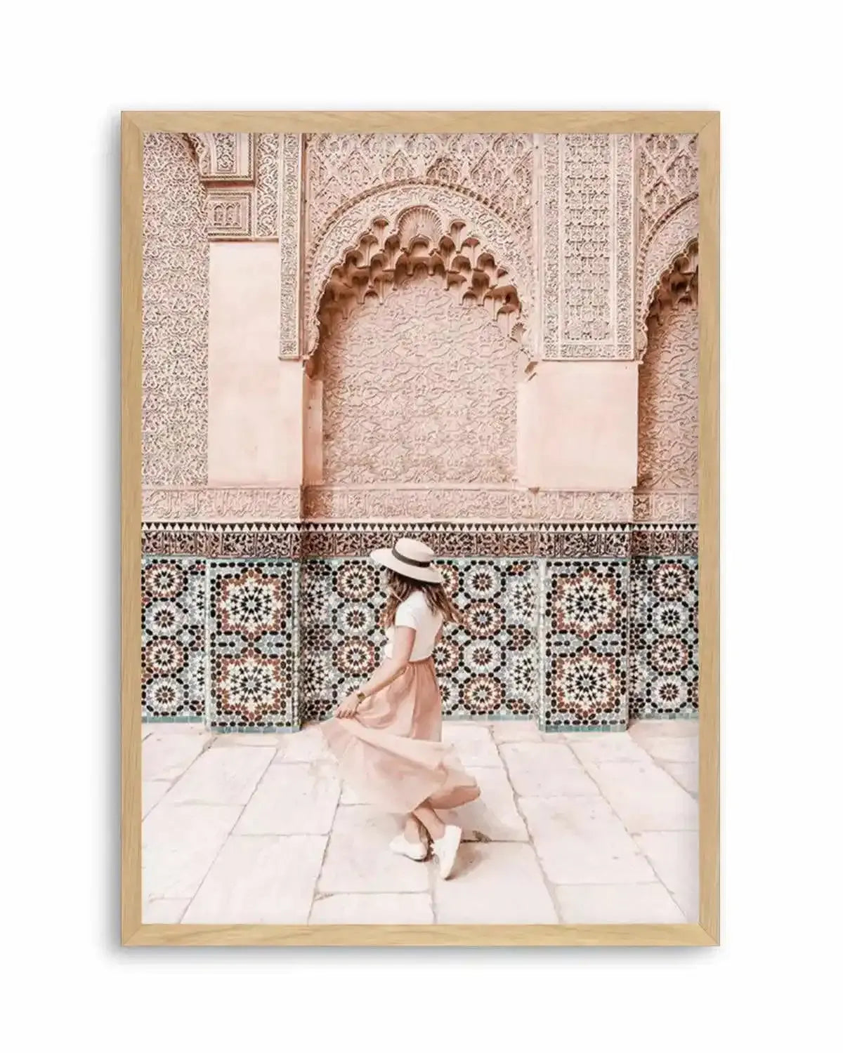 Moroccan Days Art Print from Olive et Oriel where you can shop wallpaper and artworks online