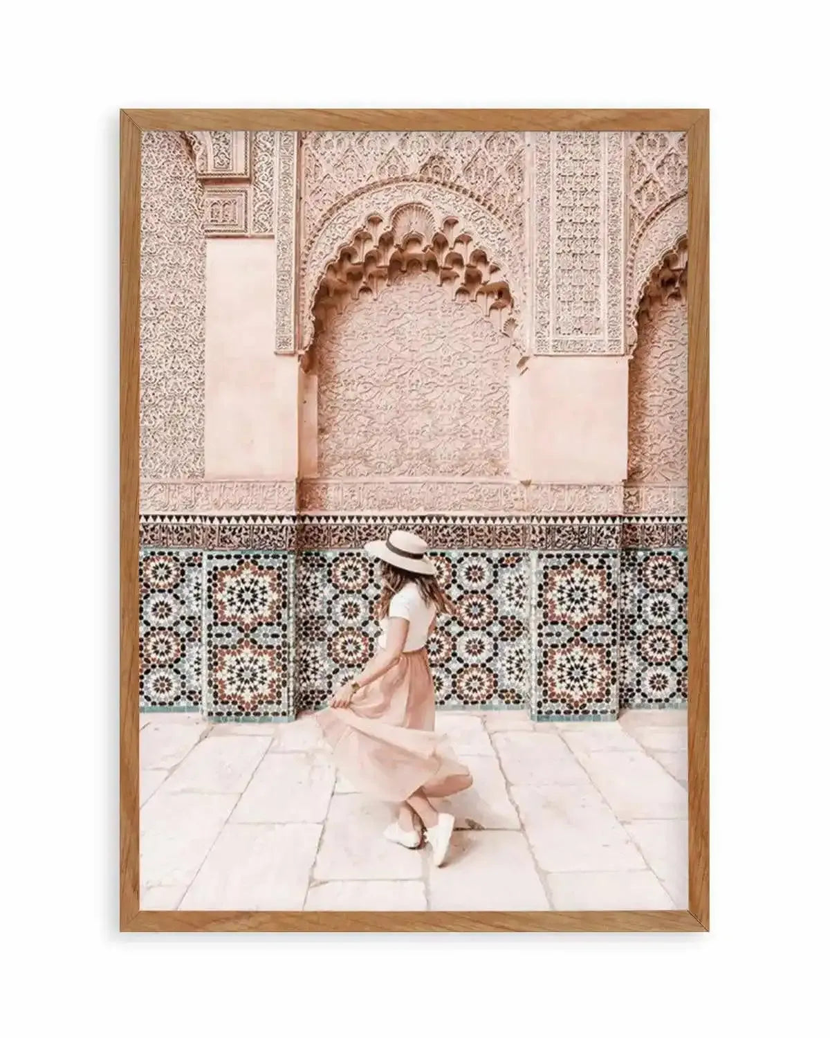 Moroccan Days Art Print from Olive et Oriel where you can shop wallpaper and artworks online
