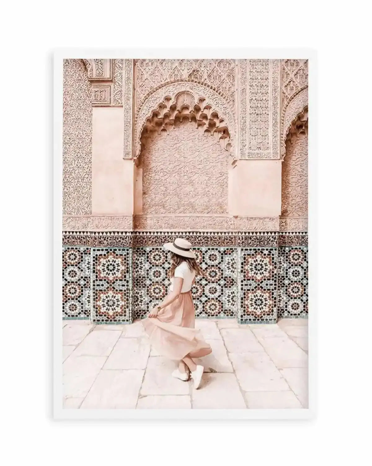 Moroccan Days Art Print from Olive et Oriel where you can shop wallpaper and artworks online