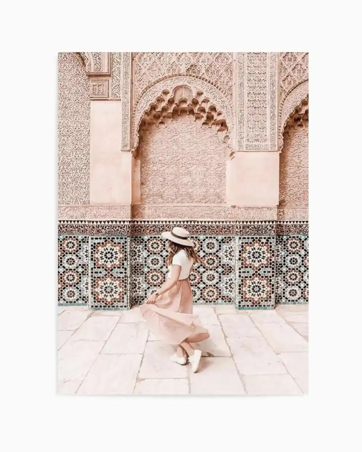 Moroccan Days Art Print from Olive et Oriel where you can shop wallpaper and artworks online