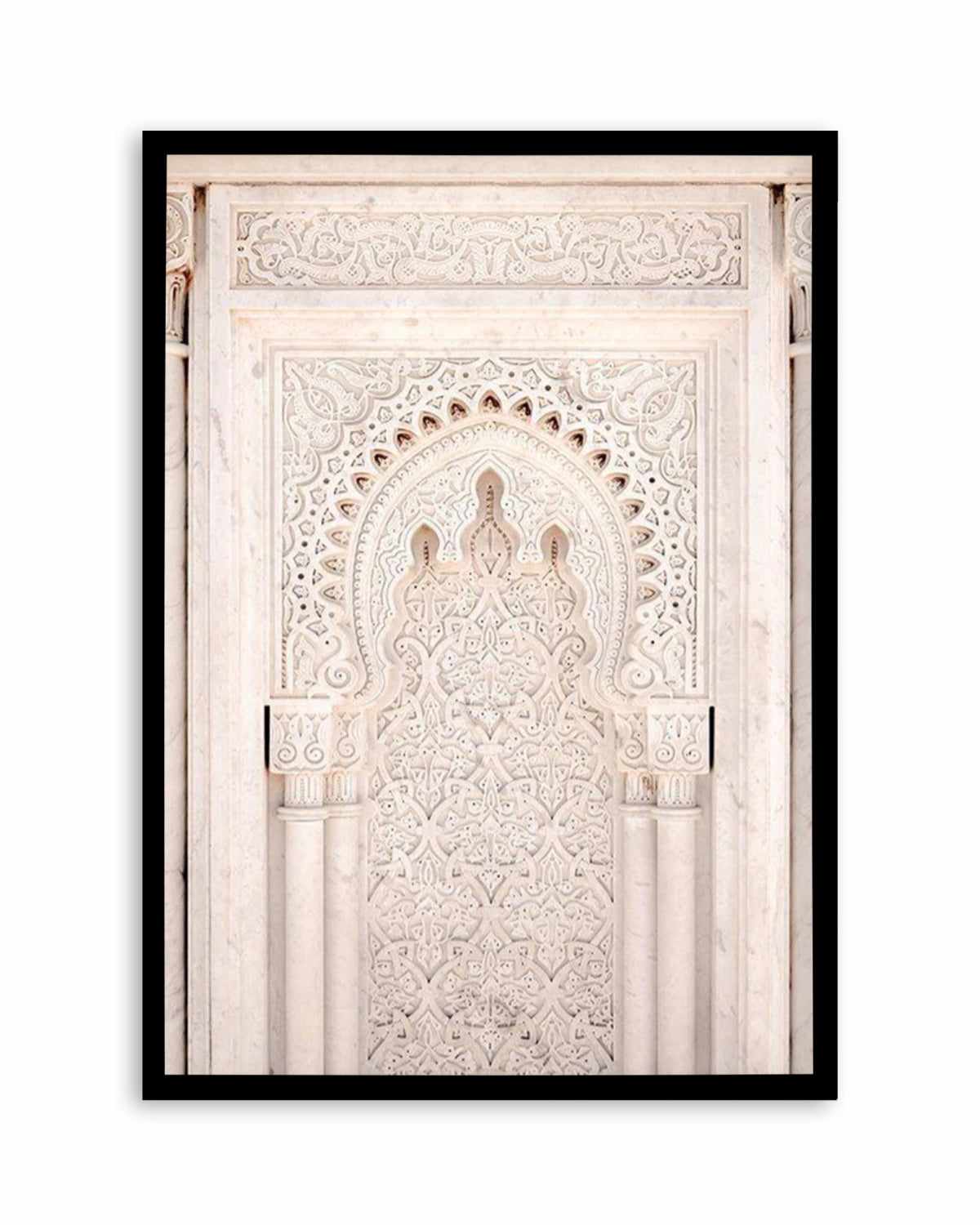 Moroccan Doorway in Nude Art Print