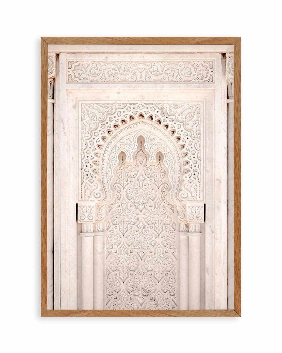 Moroccan Doorway in Nude Art Print