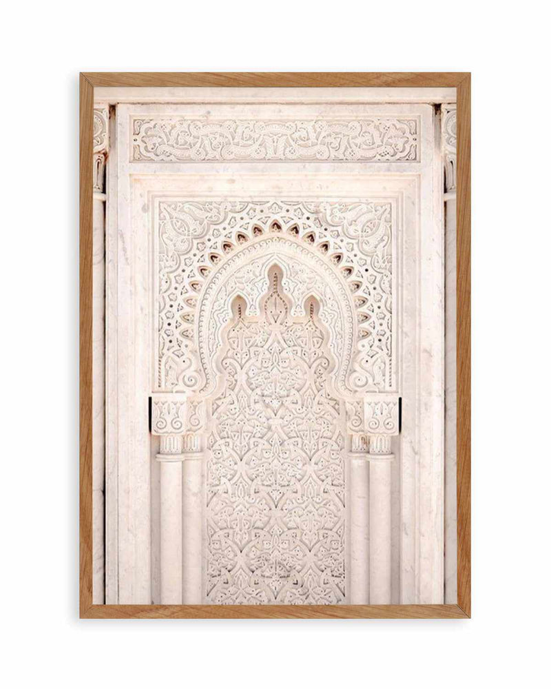 Moroccan Doorway in Nude Art Print