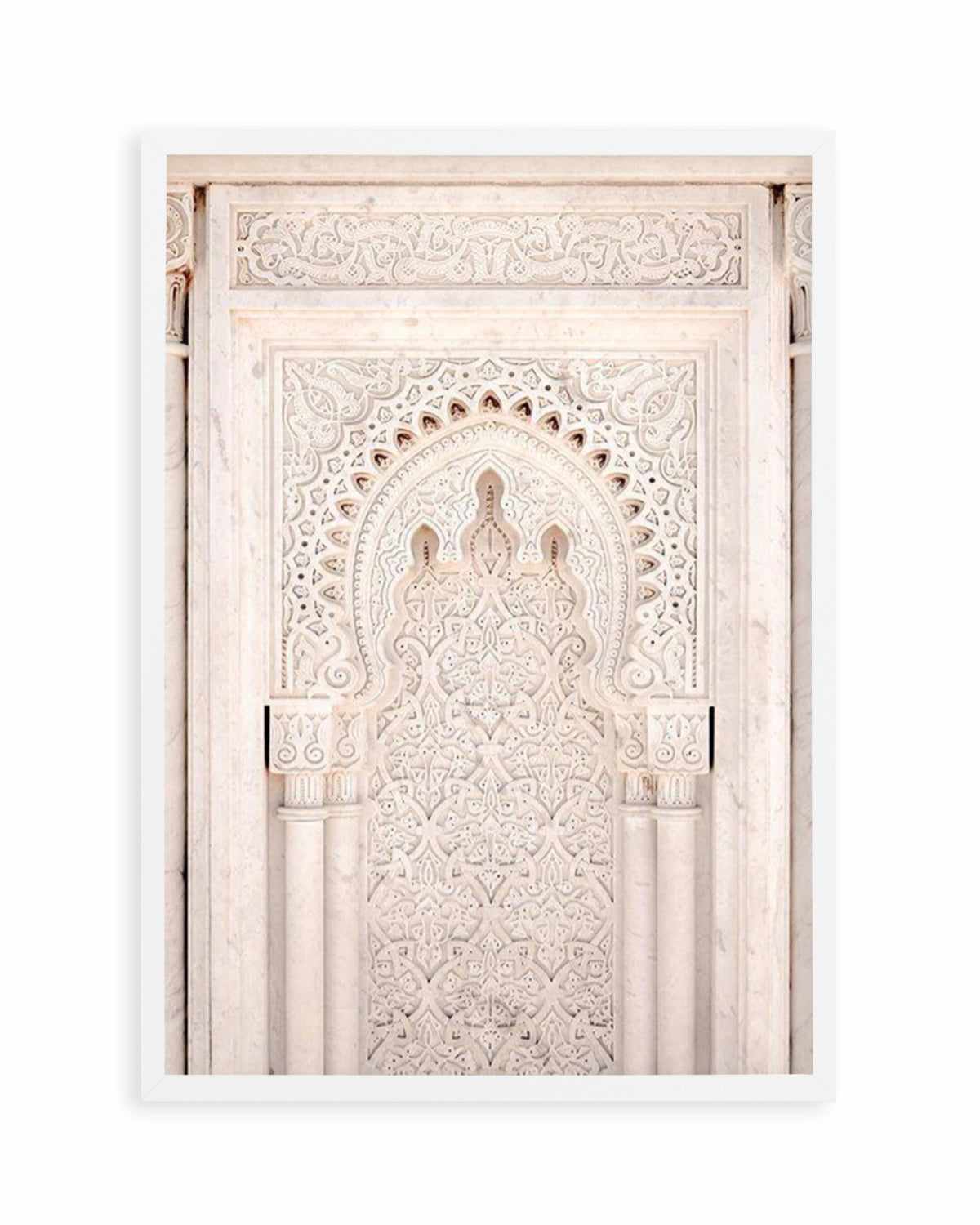 Moroccan Doorway in Nude Art Print