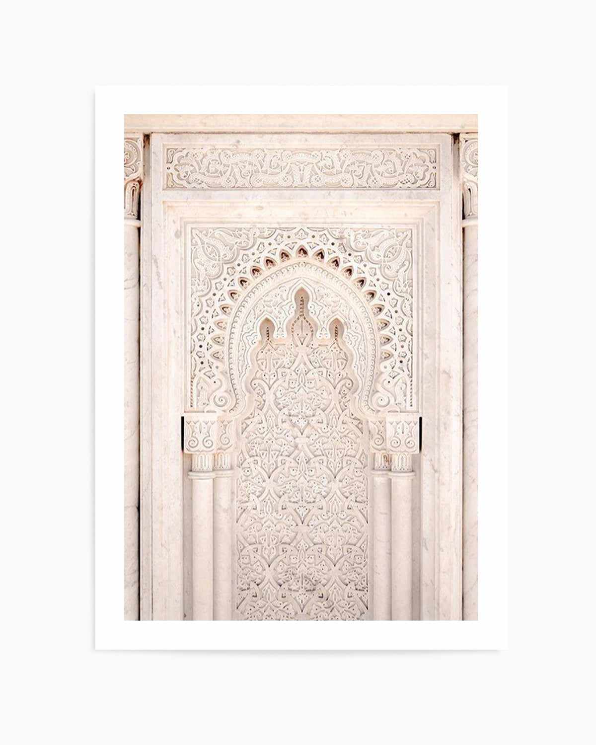 Moroccan Doorway in Nude Art Print