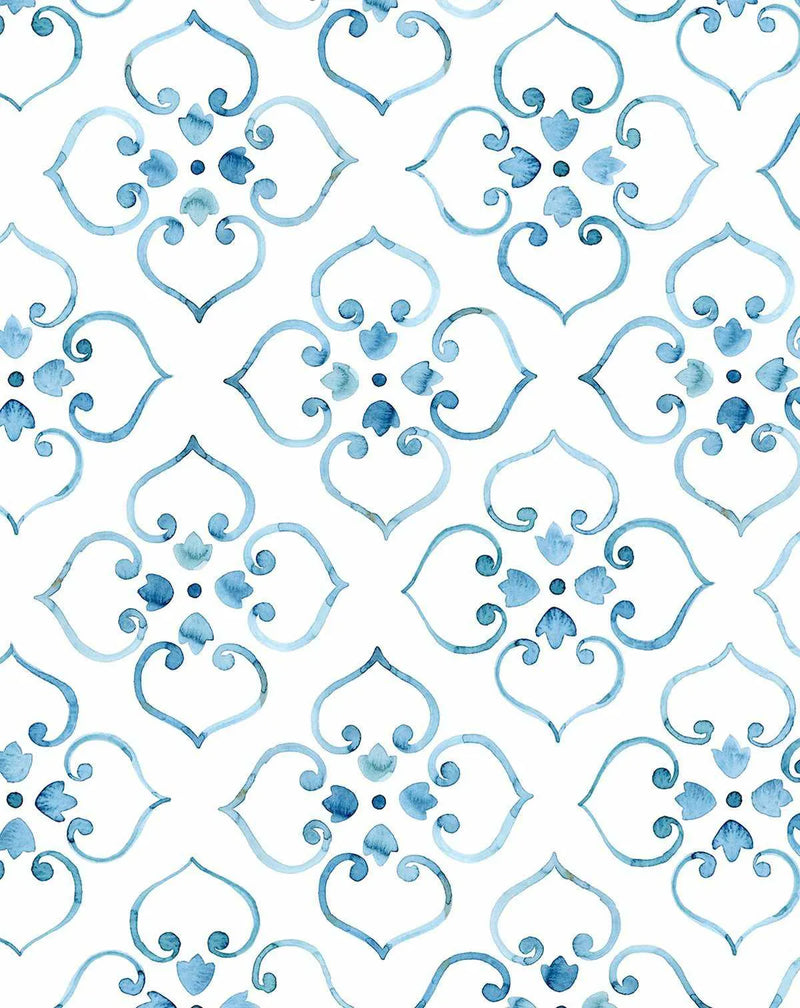 Moroccan Flower Tile Wallpaper-Shop Australian Art Prints Online with Olive et Oriel - Our collection of Moroccan art prints offer unique wall art including moroccan arches and pink morocco doors of marrakech - this collection will add soft feminine colour to your walls and some may say bohemian style. These traditional morocco landscape photography includes desert scenes of palm trees and camel art prints - there is art on canvas and extra large wall art with fast, free shipping across Australi