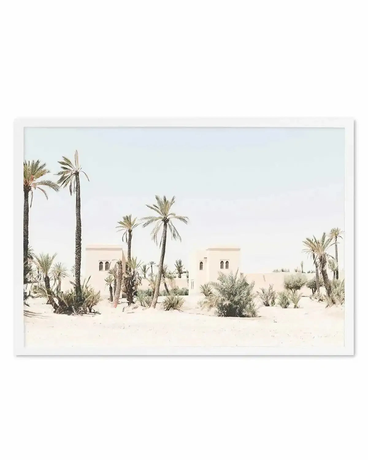 Moroccan Mirage | LS Art Print from Olive et Oriel where you can shop wallpaper and artworks online