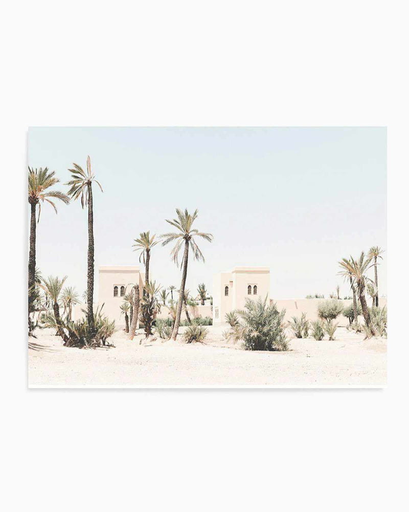 Moroccan Mirage | LS Art Print