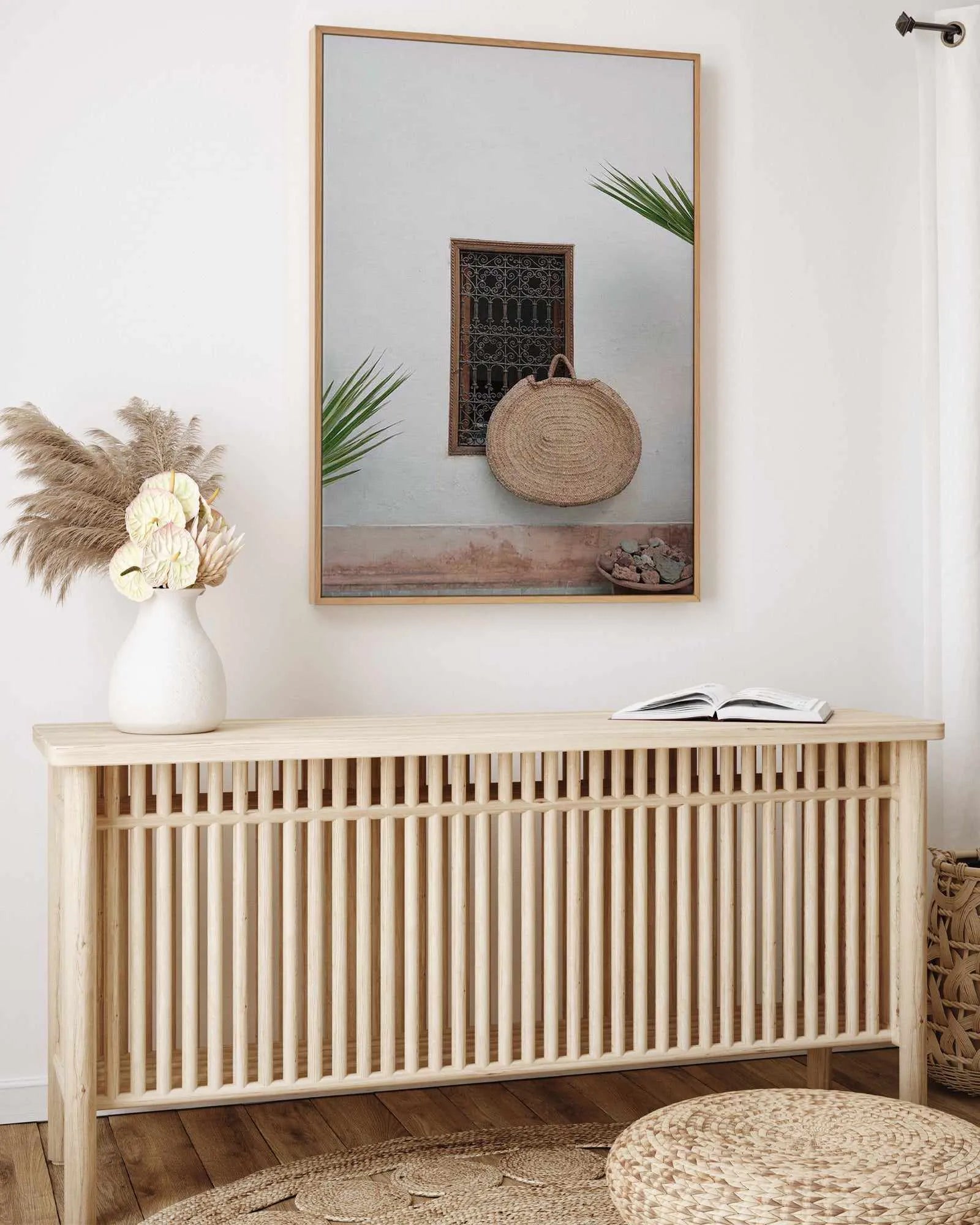 Moroccan Bliss by Renee Rae | Framed Canvas Art Print from Olive et Oriel where you can shop wallpaper and artworks online