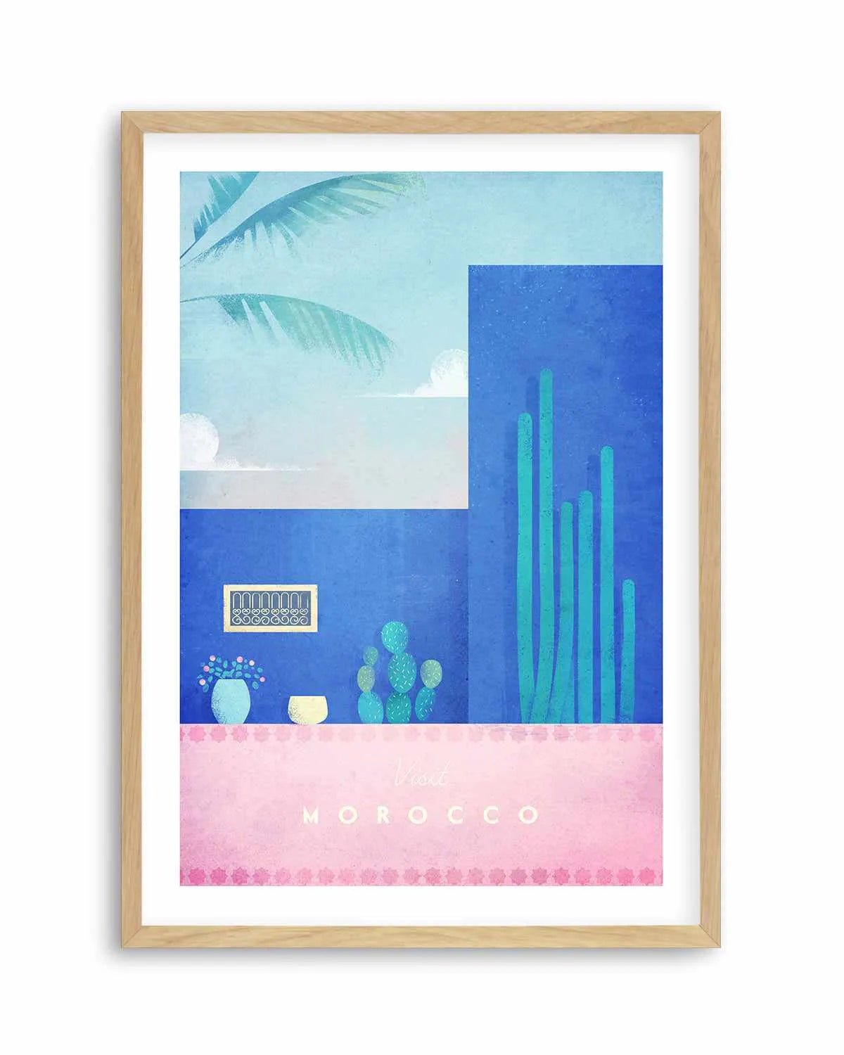 Morocco by Henry Rivers Art Print from Olive et Oriel where you can shop wallpaper and artworks online