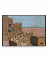 Morocco by Julie Celina | Framed Canvas Art Print