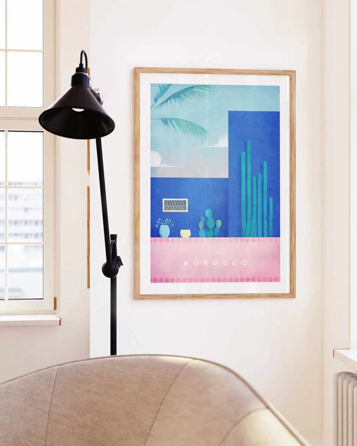 Morocco by Henry Rivers Art Print from Olive et Oriel where you can shop wallpaper and artworks online