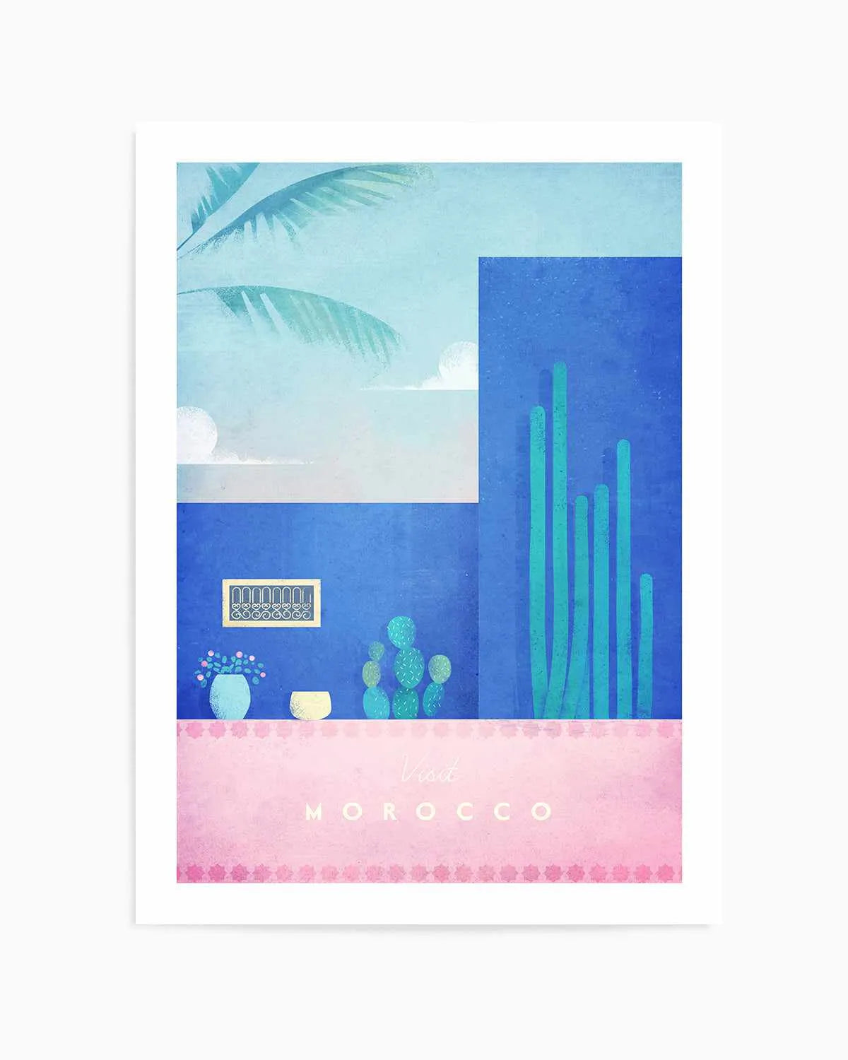 Morocco by Henry Rivers Art Print from Olive et Oriel where you can shop wallpaper and artworks online