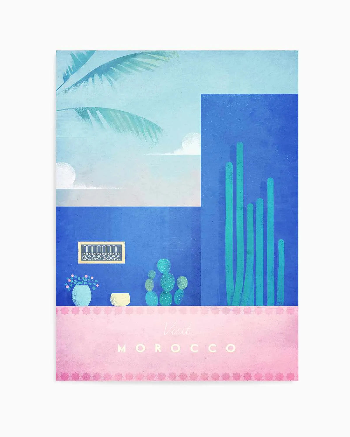 Morocco by Henry Rivers Art Print from Olive et Oriel where you can shop wallpaper and artworks online