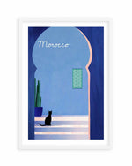 Morocco, Cat by Henry Rivers Art Print