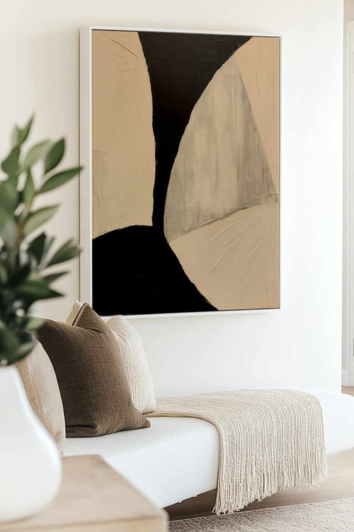 Morph II | Framed Canvas Art Print