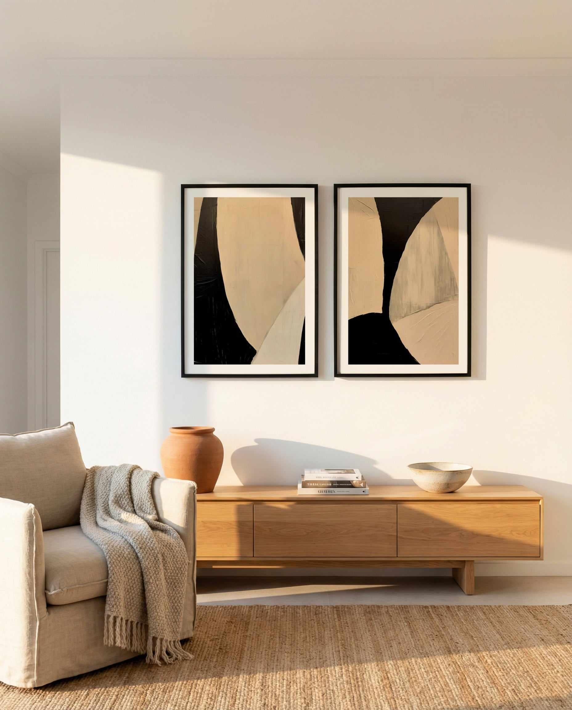 Morph I & II Art Print Set of 2 | Matching Wall Art from Olive et Oriel where you can shop wallpaper and artworks online