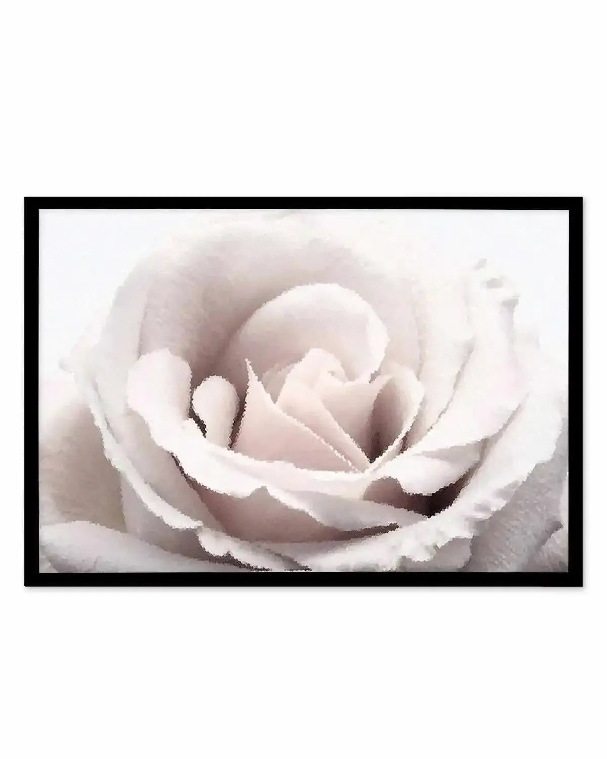 Mosaic Rose Art Print from Olive et Oriel where you can shop wallpaper and artworks online