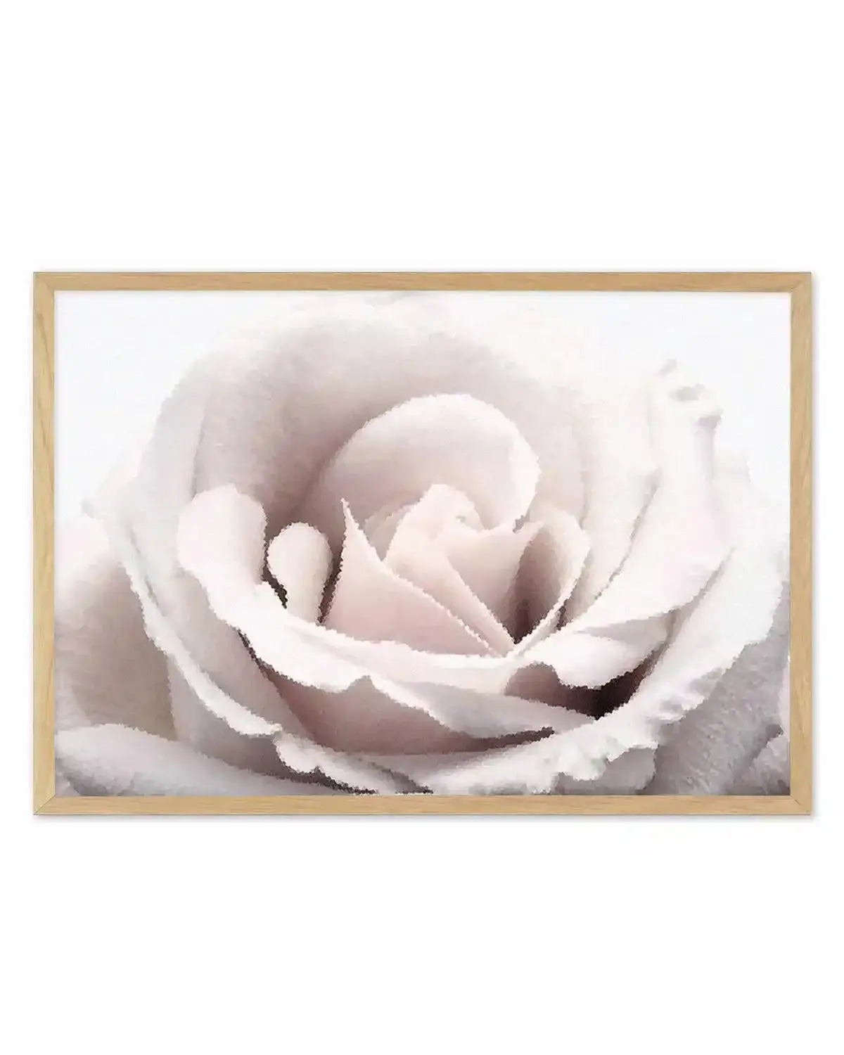 Mosaic Rose Art Print from Olive et Oriel where you can shop wallpaper and artworks online