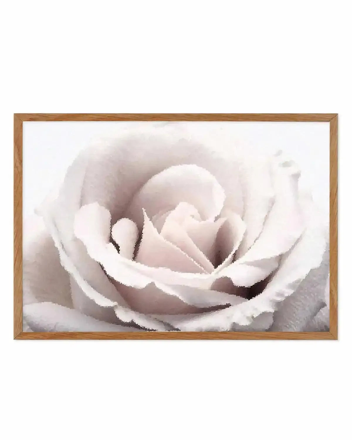 Mosaic Rose Art Print from Olive et Oriel where you can shop wallpaper and artworks online