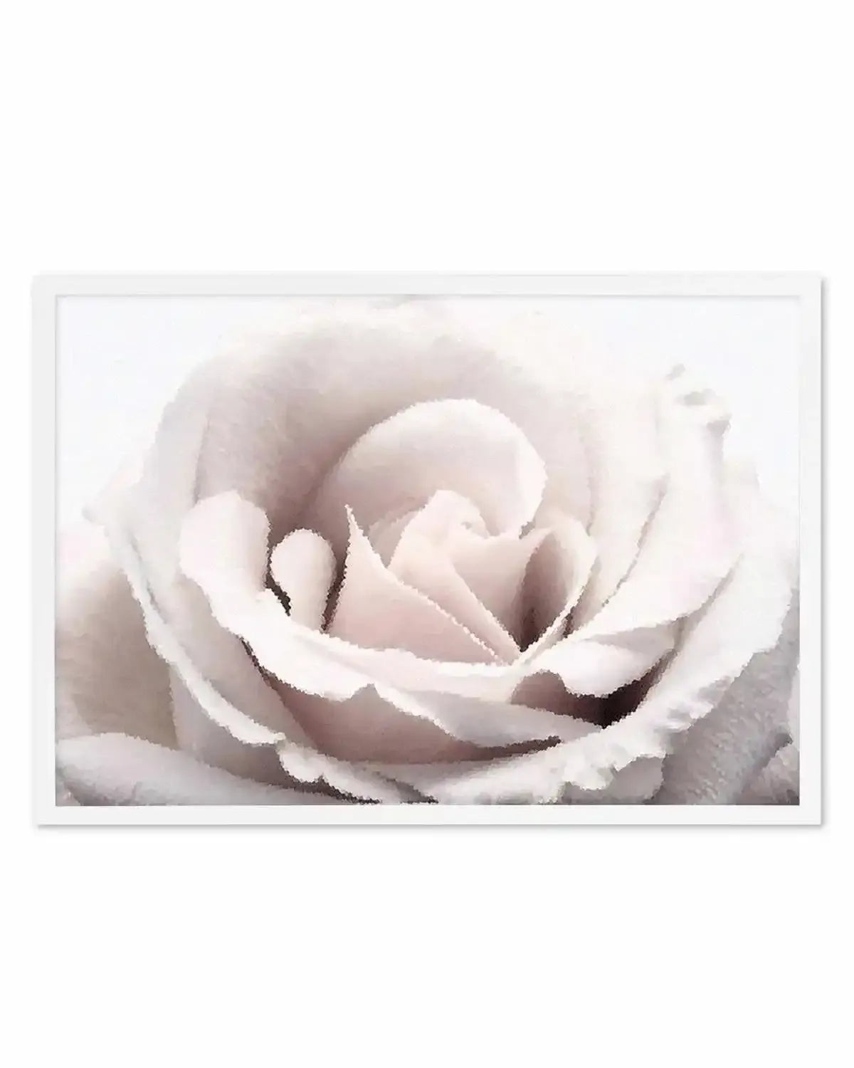 Mosaic Rose Art Print from Olive et Oriel where you can shop wallpaper and artworks online