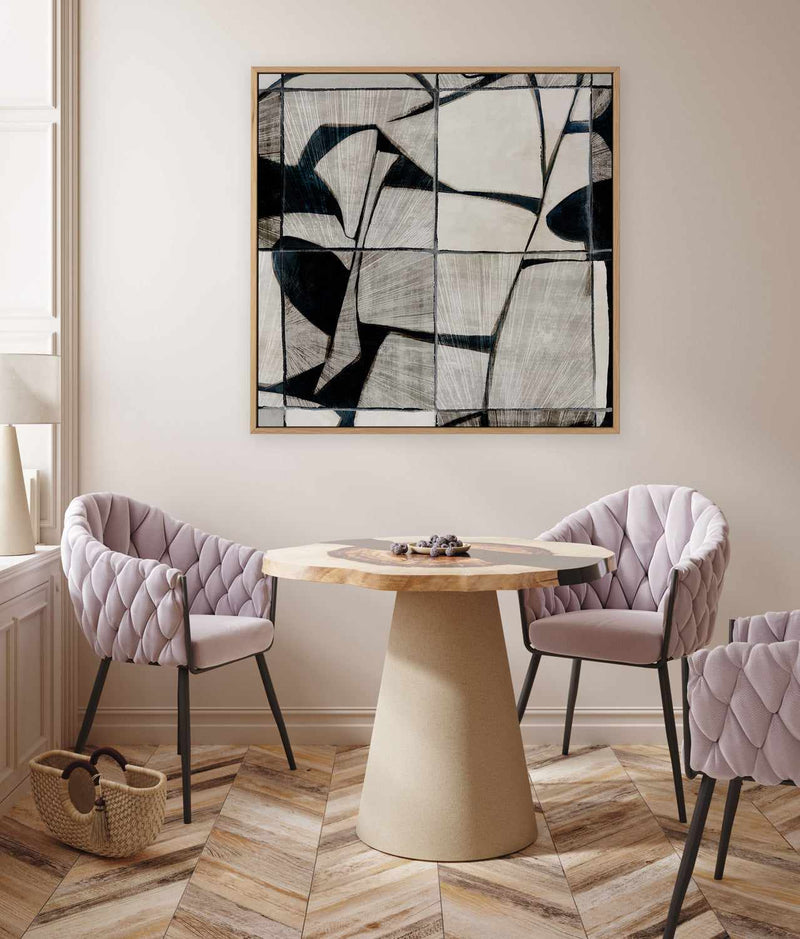 Mosaic Tile | Framed Canvas Art Print