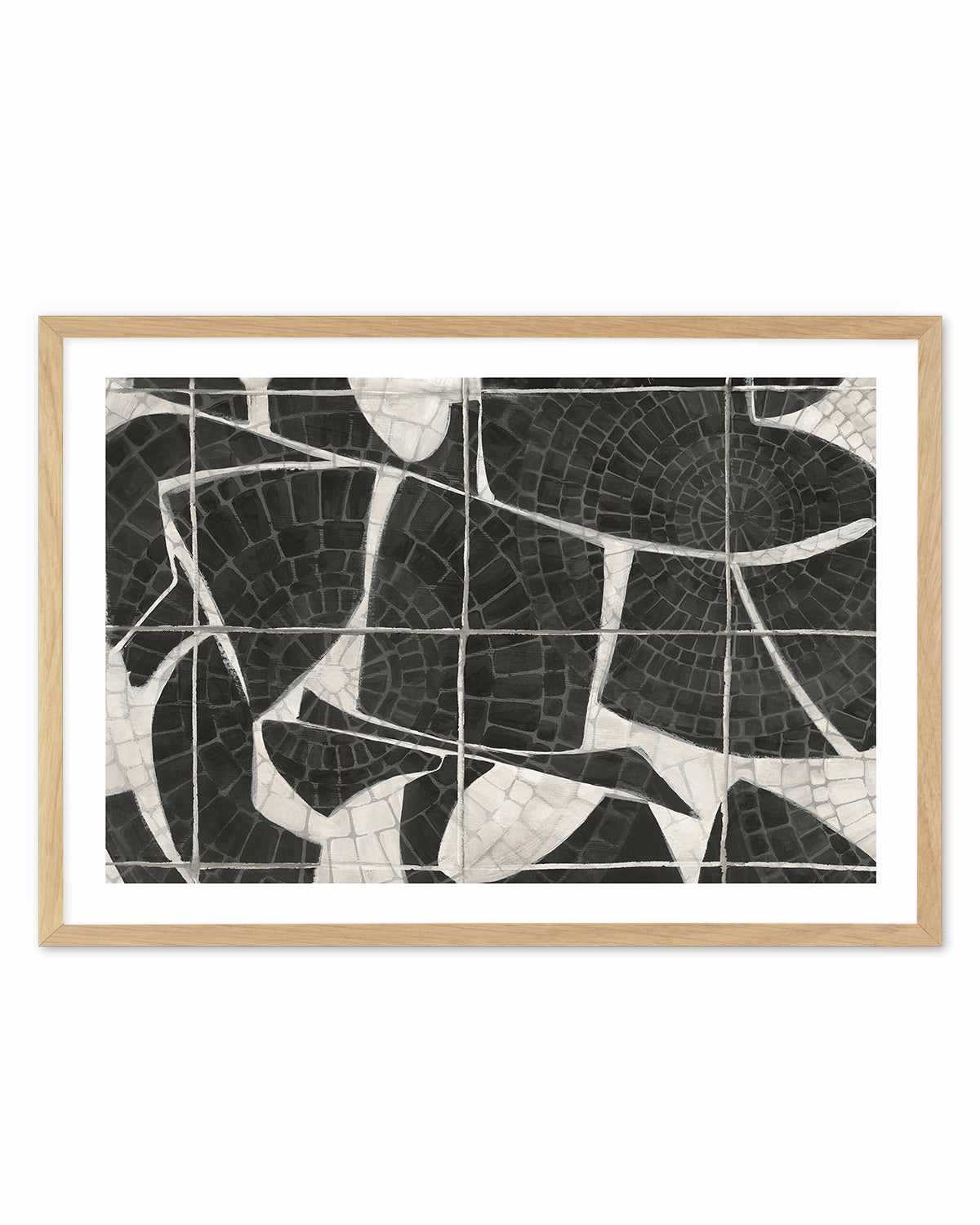 Mosaic Tiles Art Print