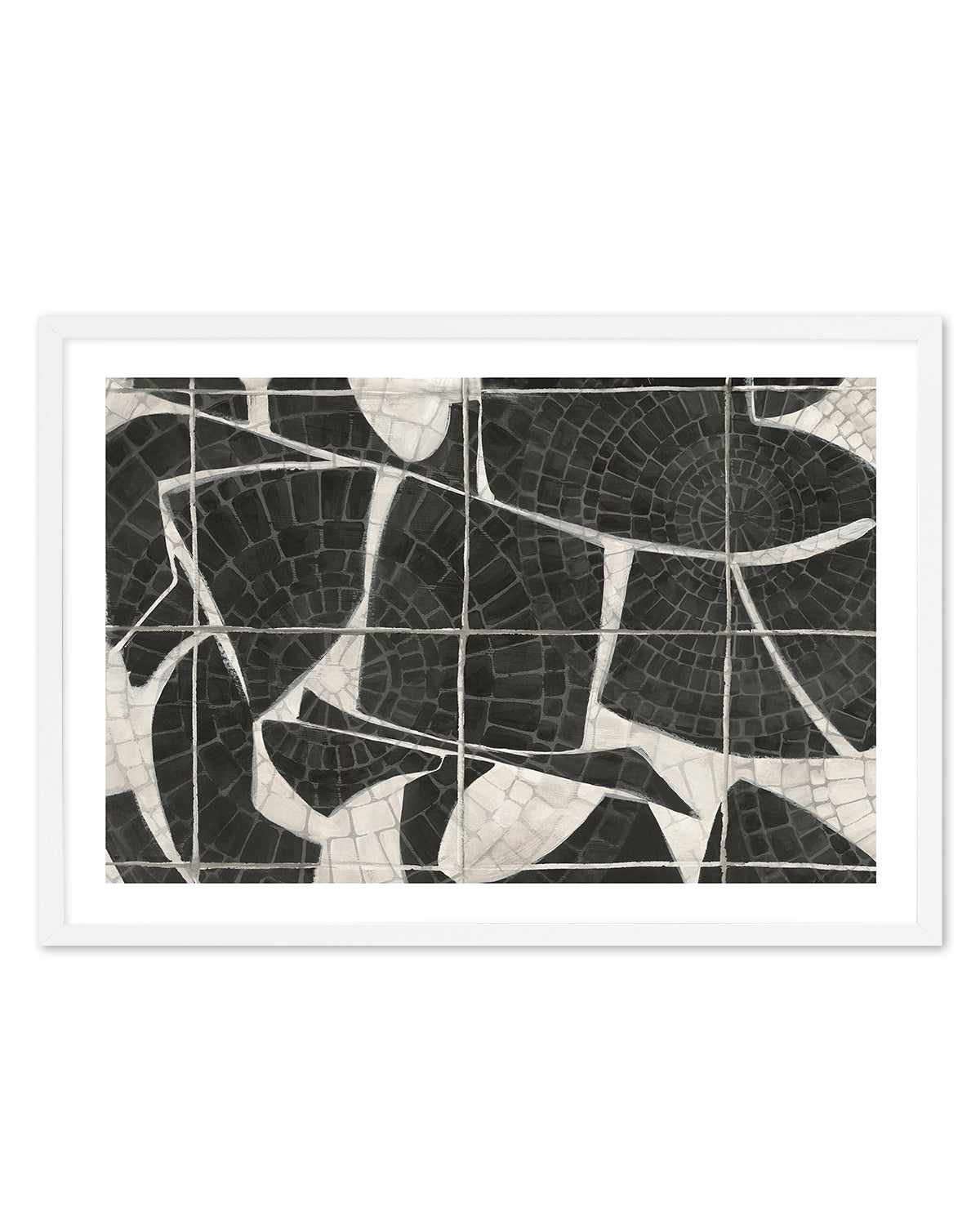 Mosaic Tiles Art Print