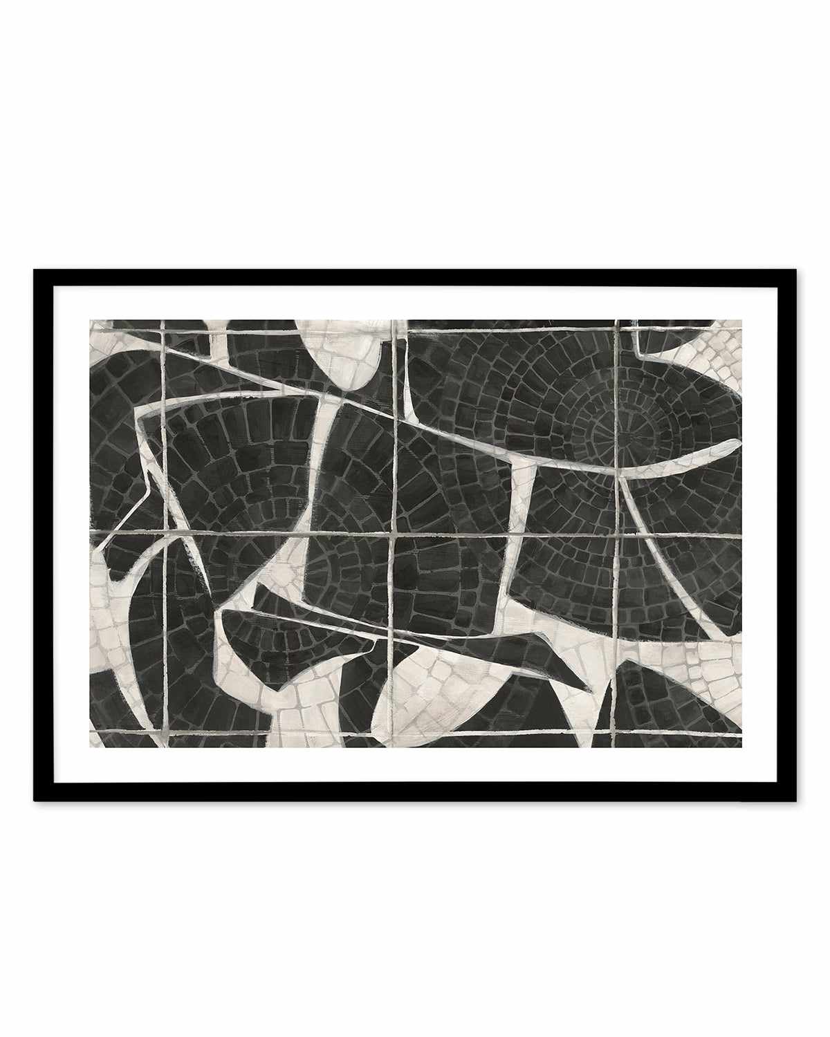 Mosaic Tiles Art Print