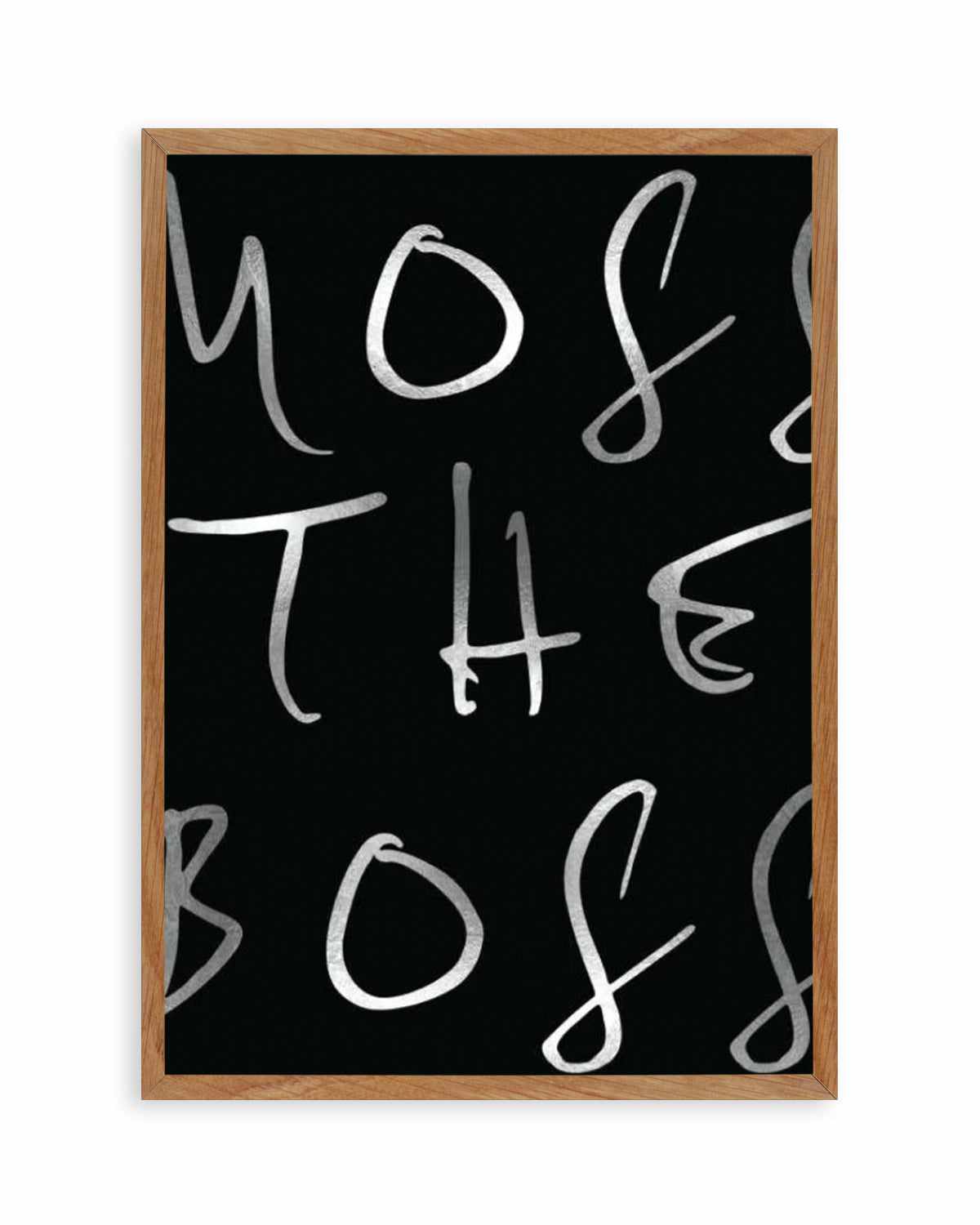 Moss The Boss Art Print