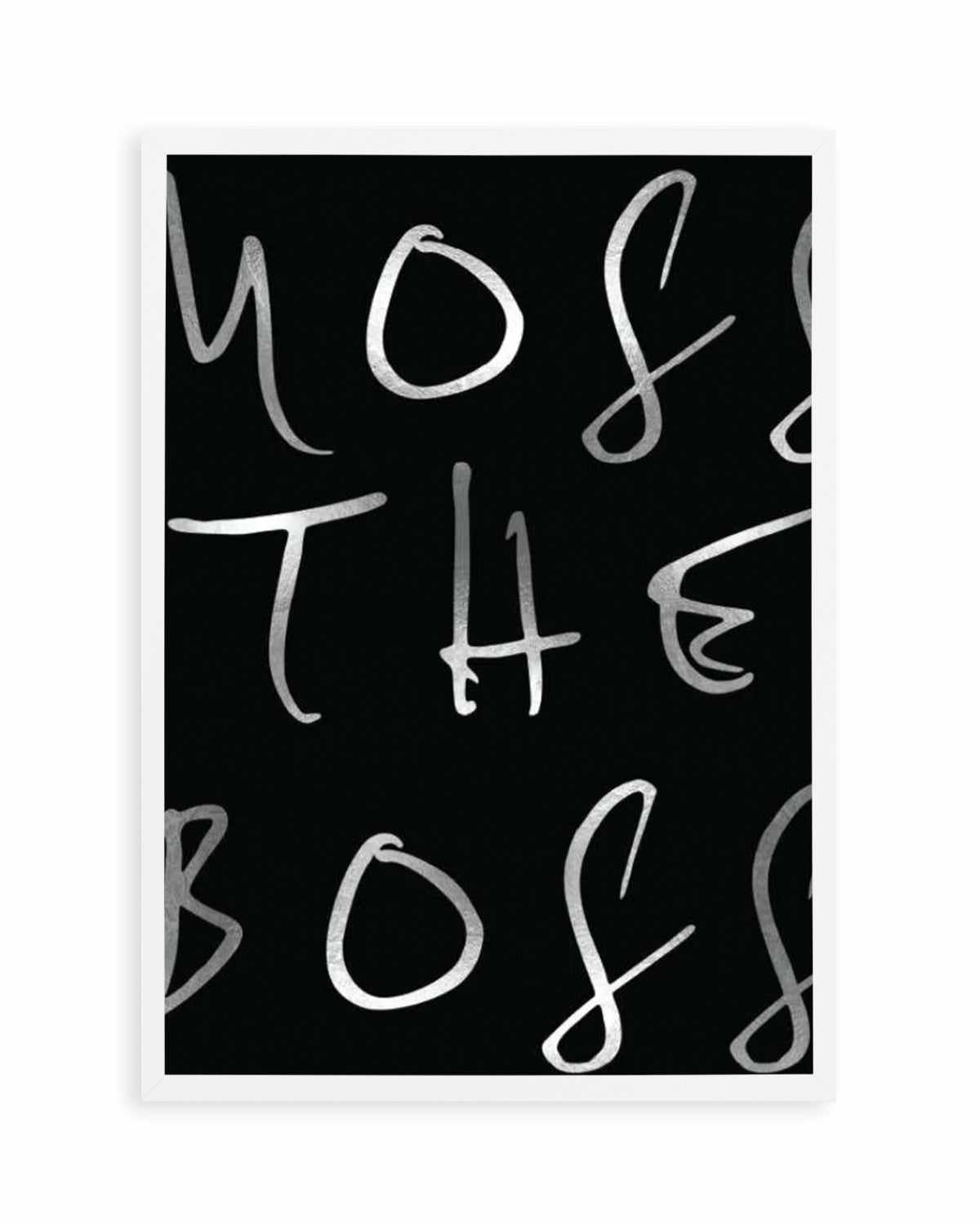 Moss The Boss Art Print