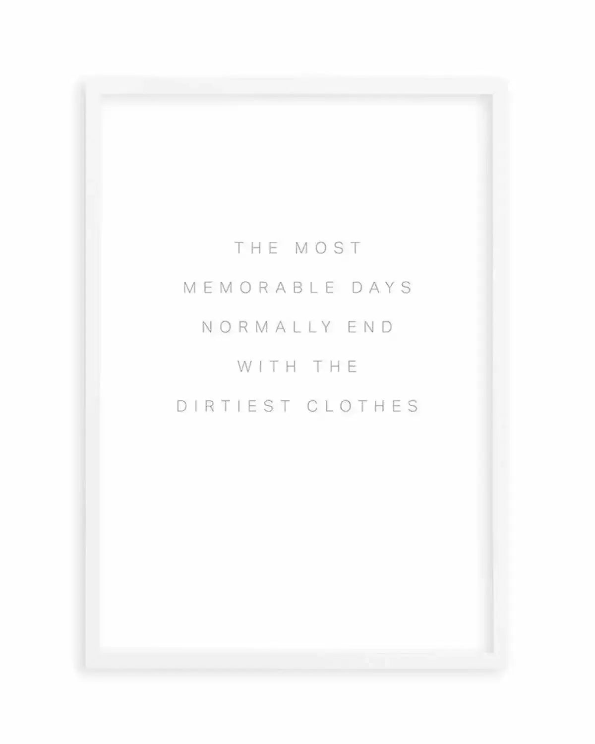 Most Memorable Days Art Print from Olive et Oriel where you can shop wallpaper and artworks online