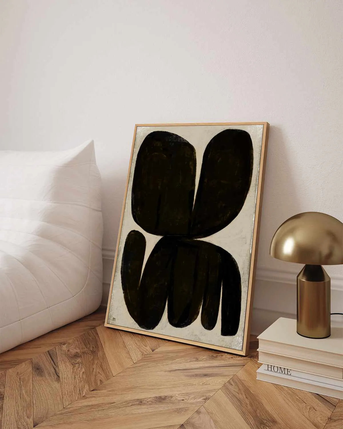 Moth by Marco Marella | Framed Canvas Art Print from Olive et Oriel where you can shop wallpaper and artworks online