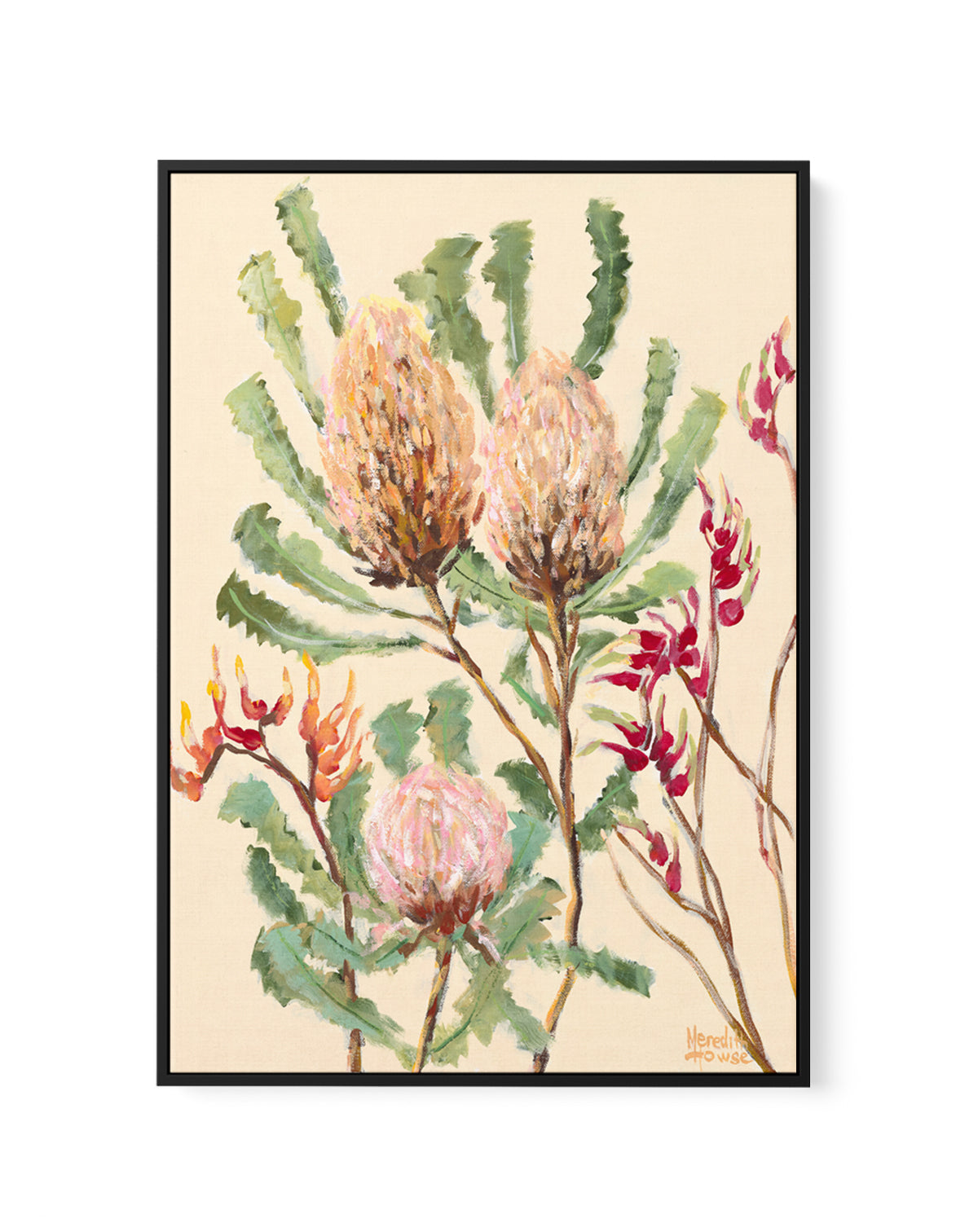 Mother Nature by Meredith Howse | Framed Canvas Art Print
