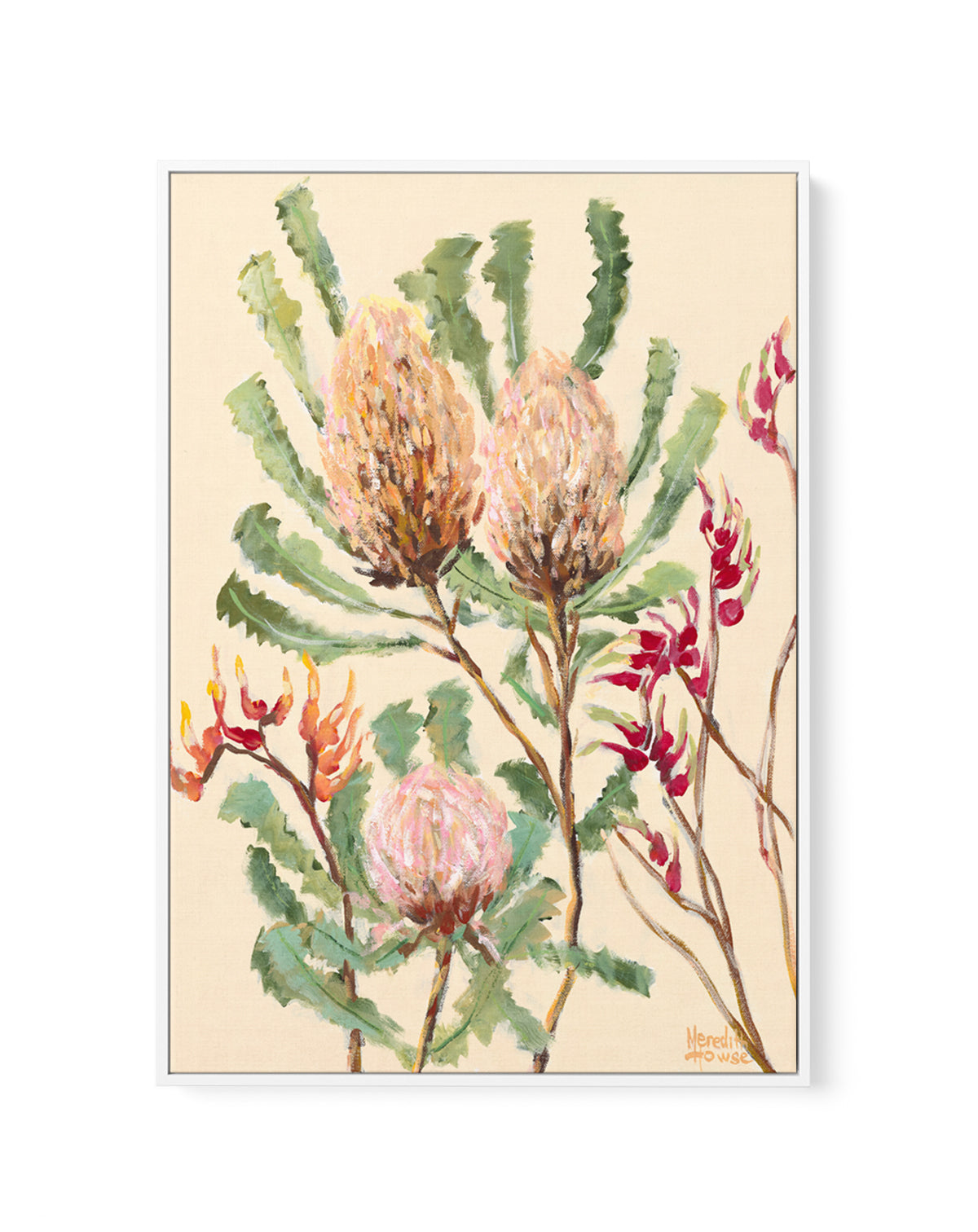 Mother Nature by Meredith Howse | Framed Canvas Art Print