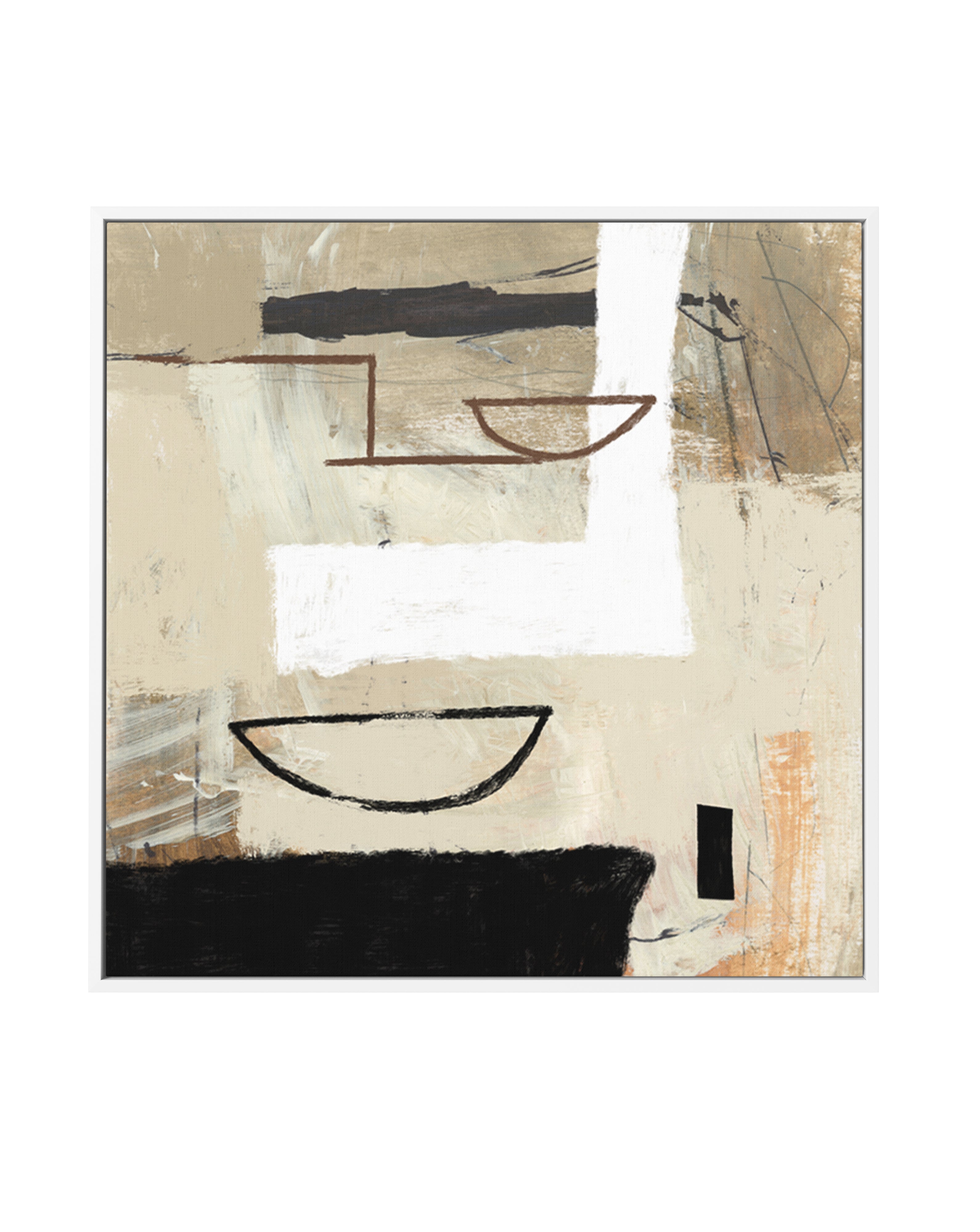 Motifs by Dan Hobday | Framed Canvas Art Print